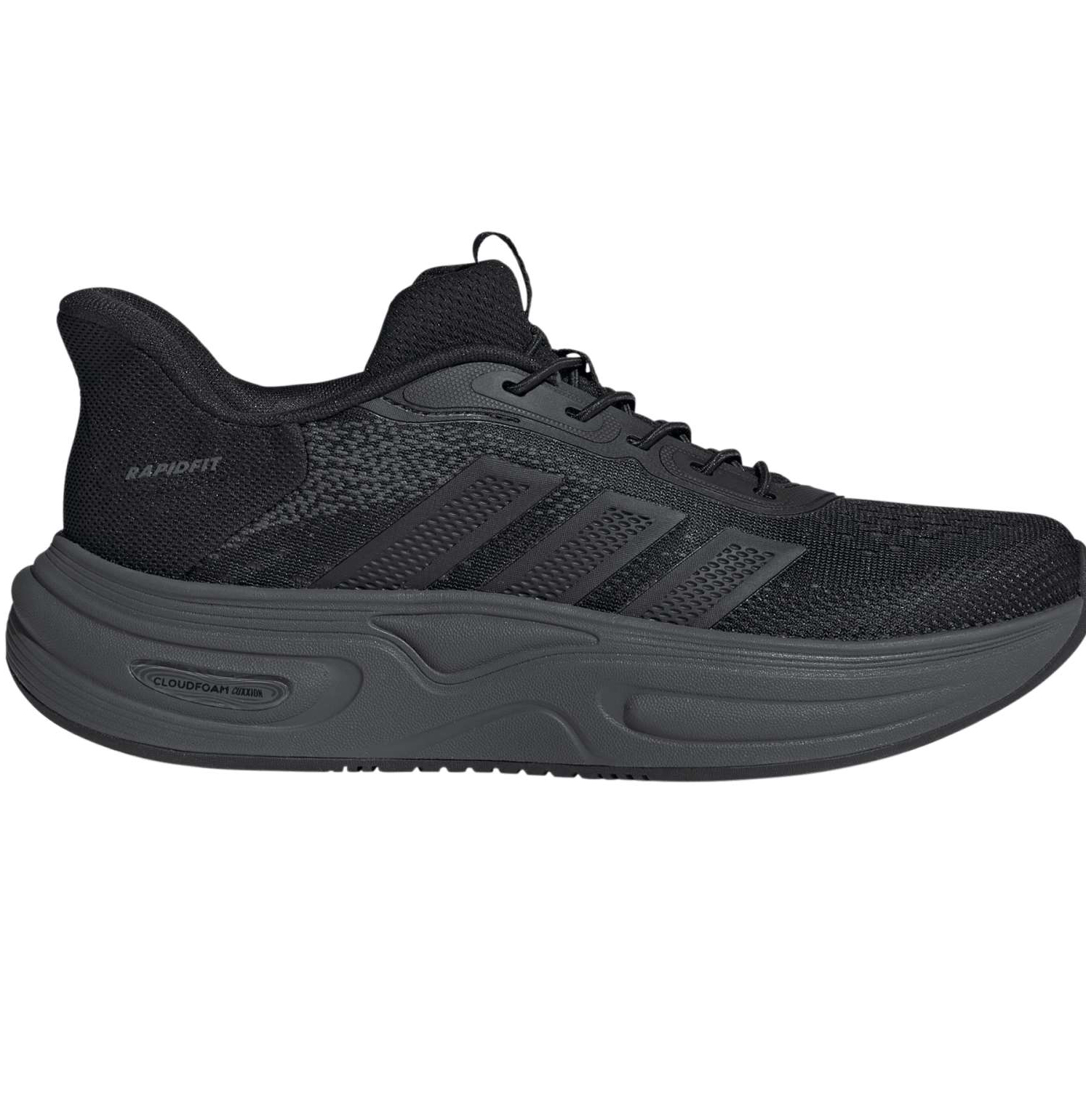 Adidas Cloudfoam Cuxxion Rapidfit schoenen dames core black carbon grey six
