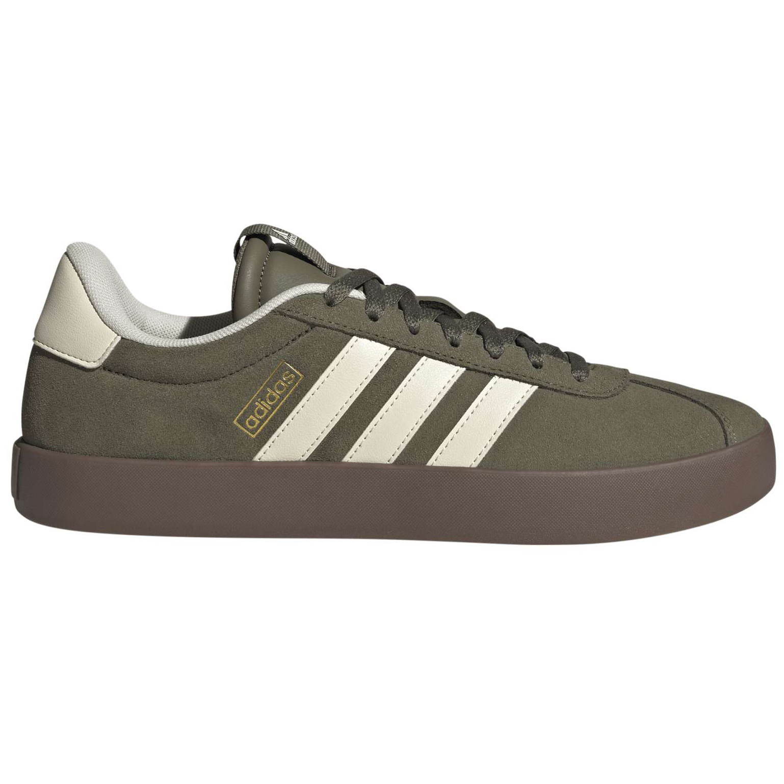 Adidas VL Court 3.0 schoenen heren olive strata cream  white gum