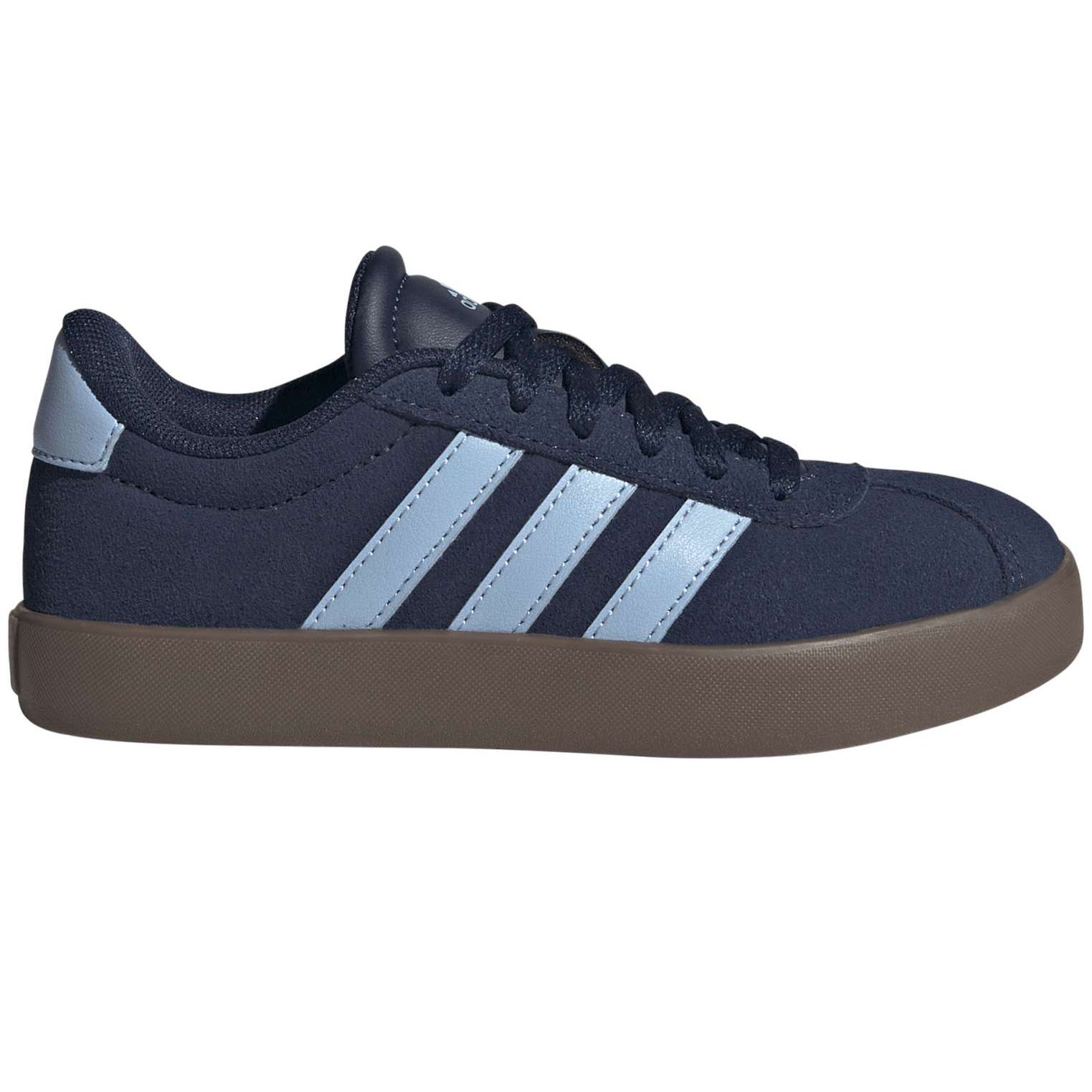 Adidas VL Court 3.0 K schoenen junior night indigo clear  sky gum
