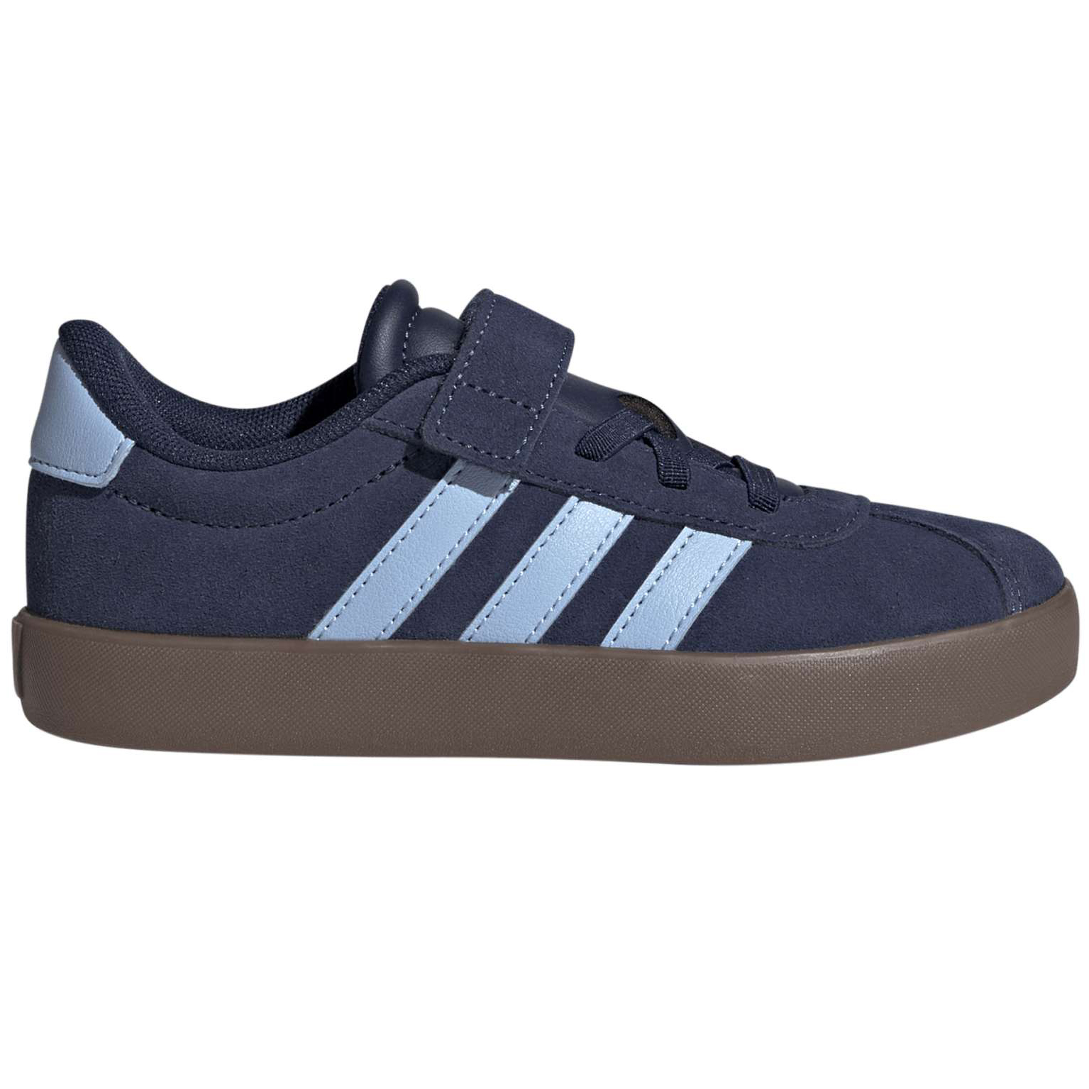 Adidas VL Court 3.0 EL C schoenen junior night indigo clear sky gum