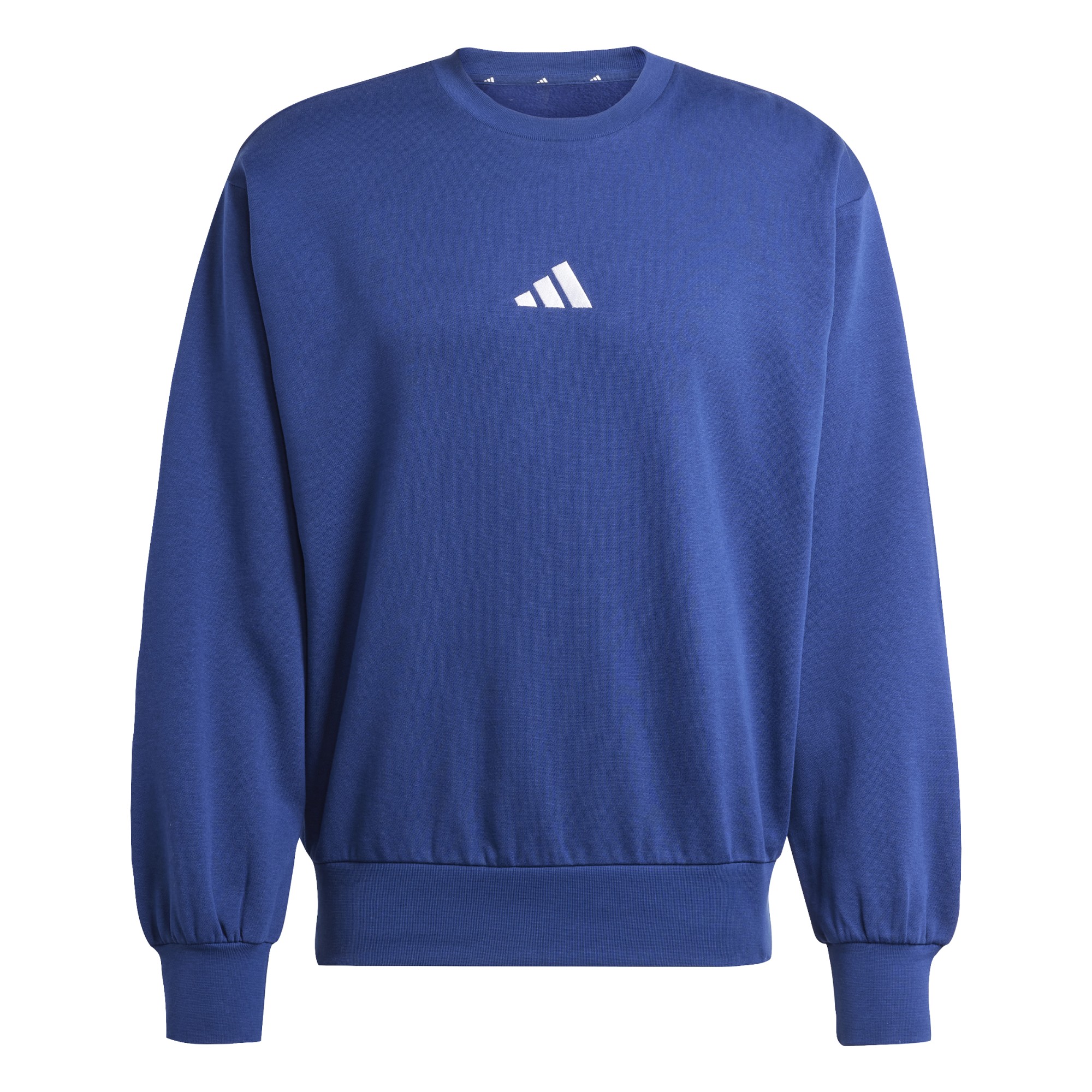 Adidas Essentials Feelcozy Fleece sweater heren dark blue white
