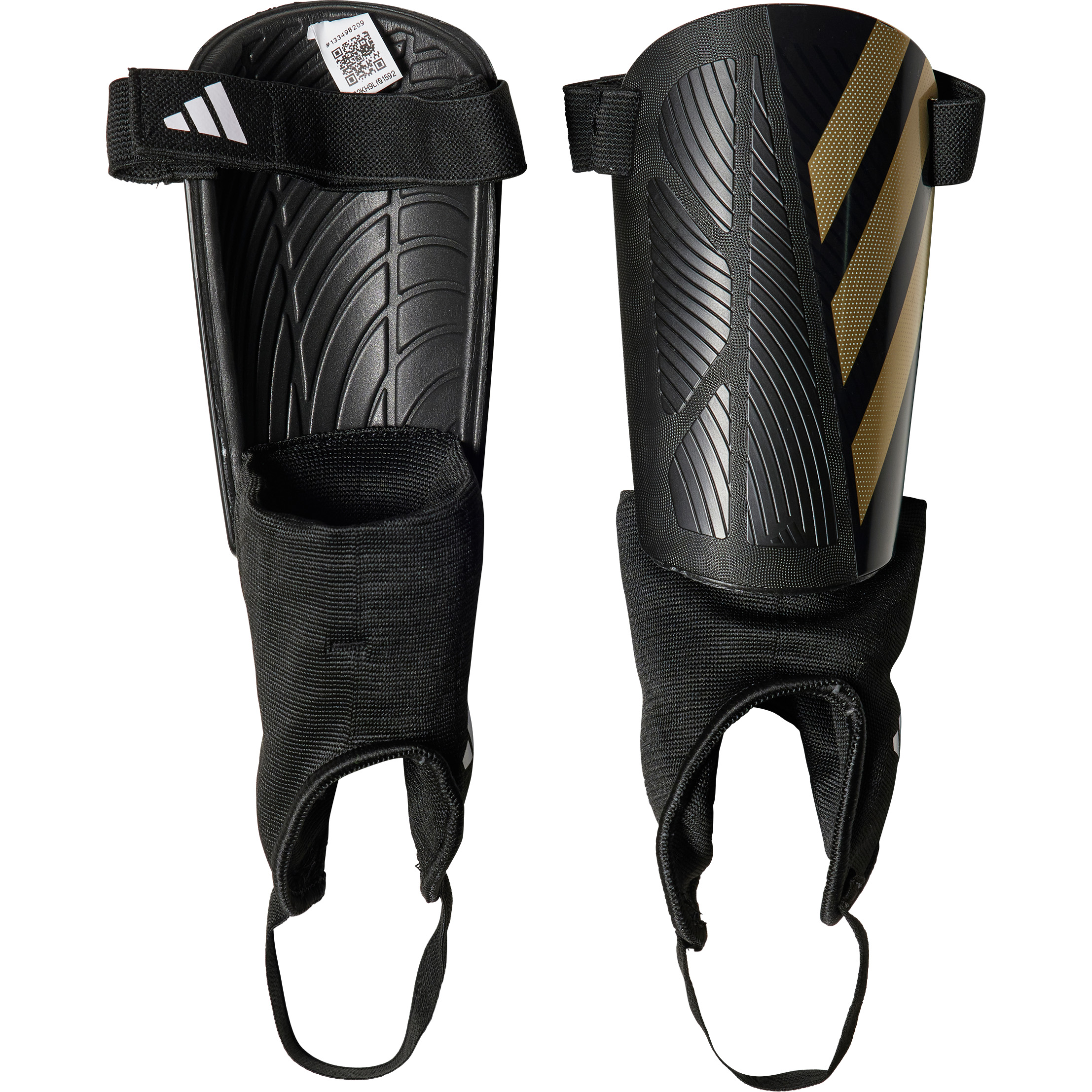 Adidas Tiro Match scheenbeschermers black gold metallic white