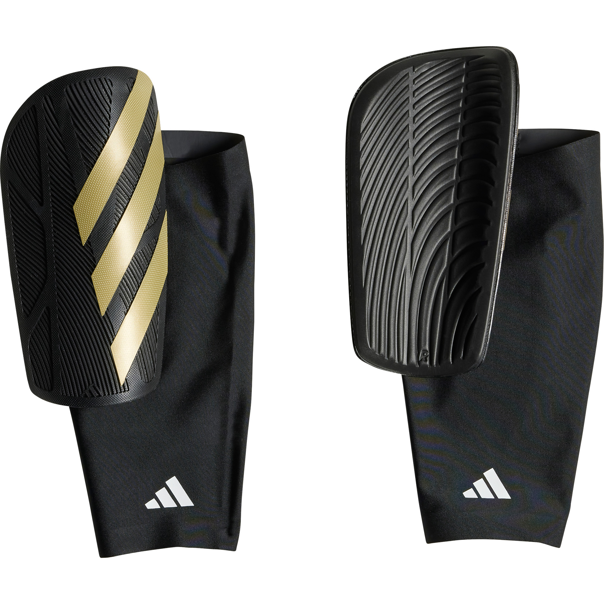 Adidas Tiro Competition scheenbeschermers black gold metallic white