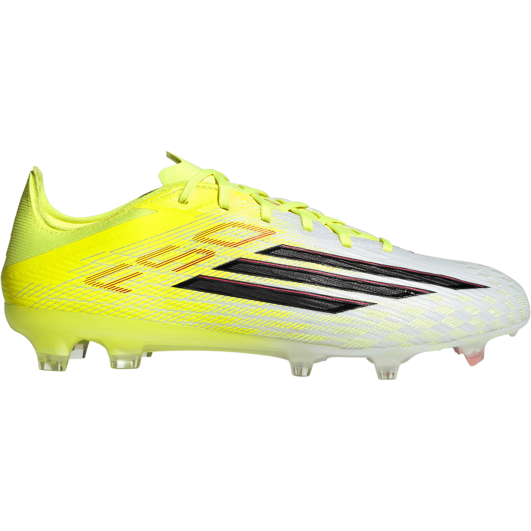 Adidas F50 Pro FG voetbalschoenen solar yellow 2 core black lucid red
