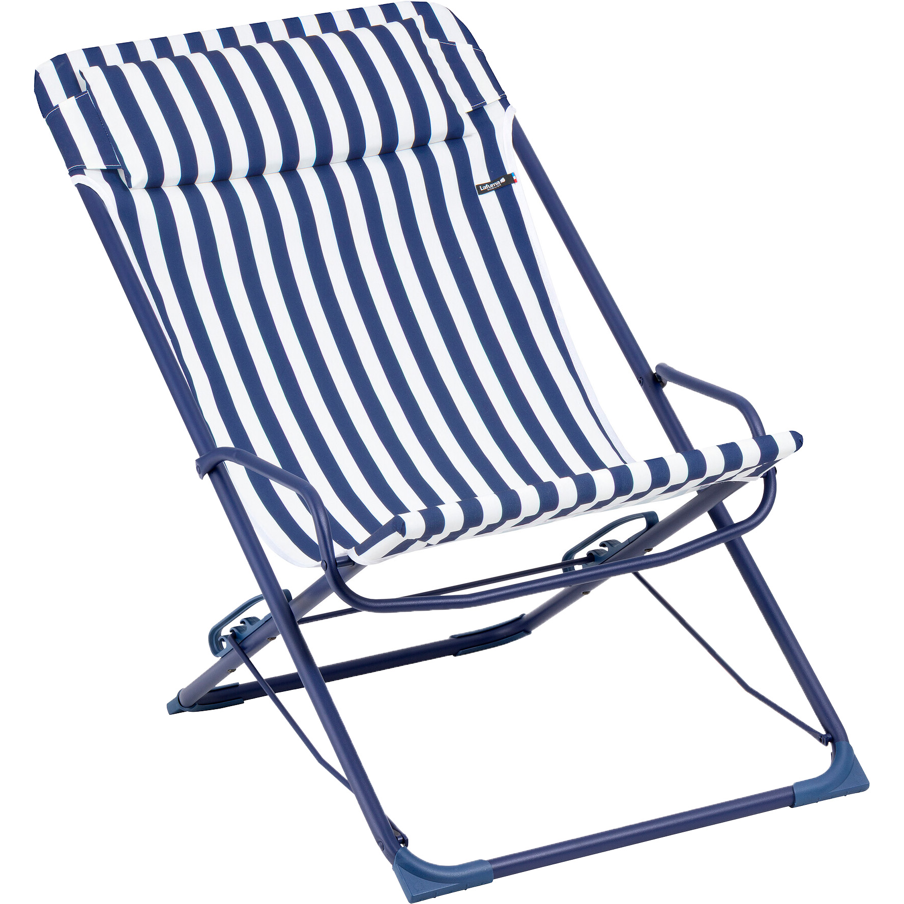 Lafuma Transaswing Airlon campingstoel blue rayure indigo 
