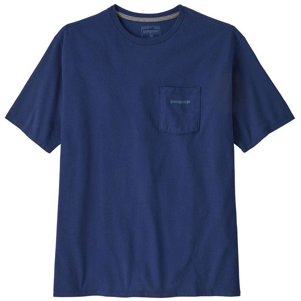 Patagonia Boardshort Logo Pocket Responsibili shirt heren  white