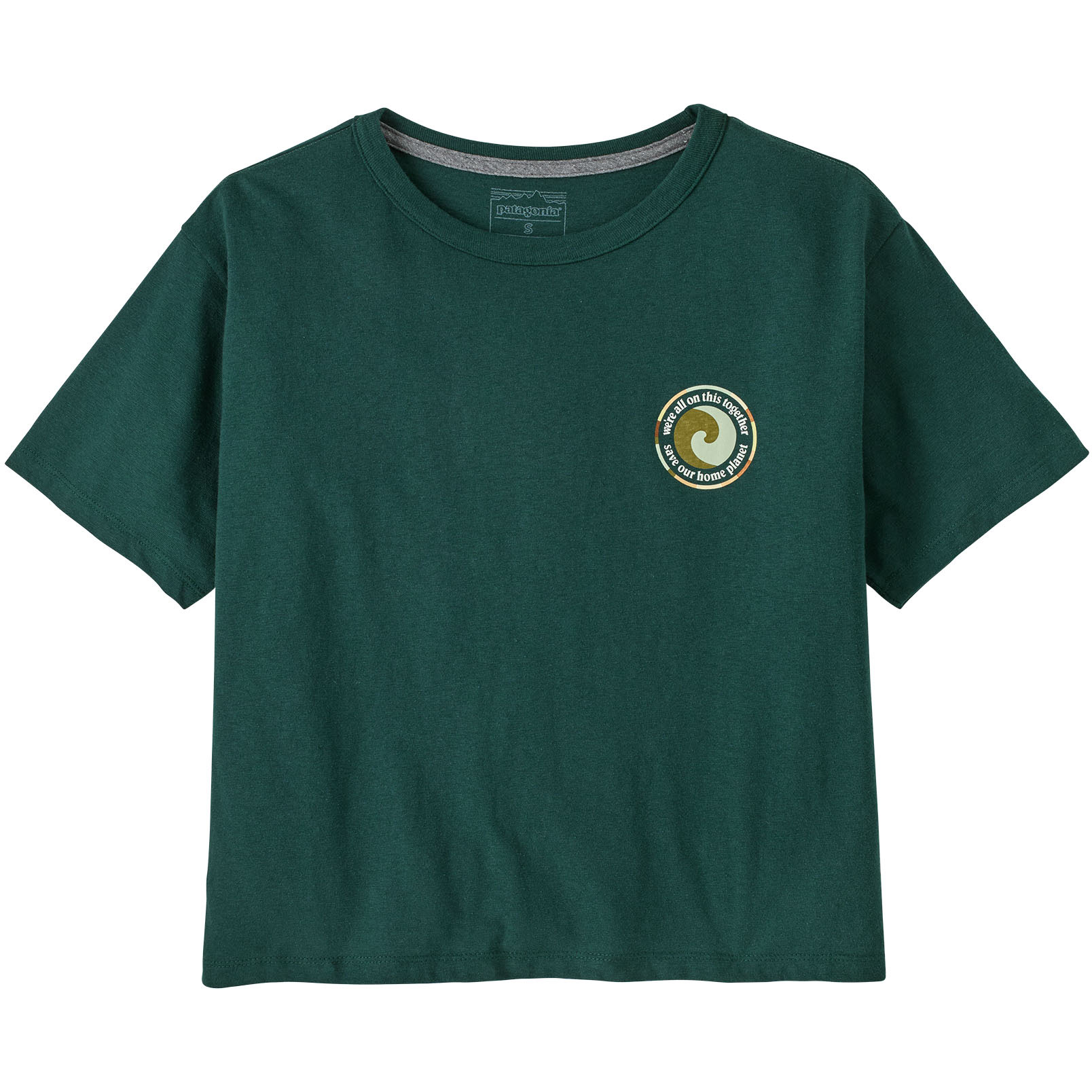 Patagonia Unity Fitz Easy-Cut Responsibili-Tee shirt dames cascade green