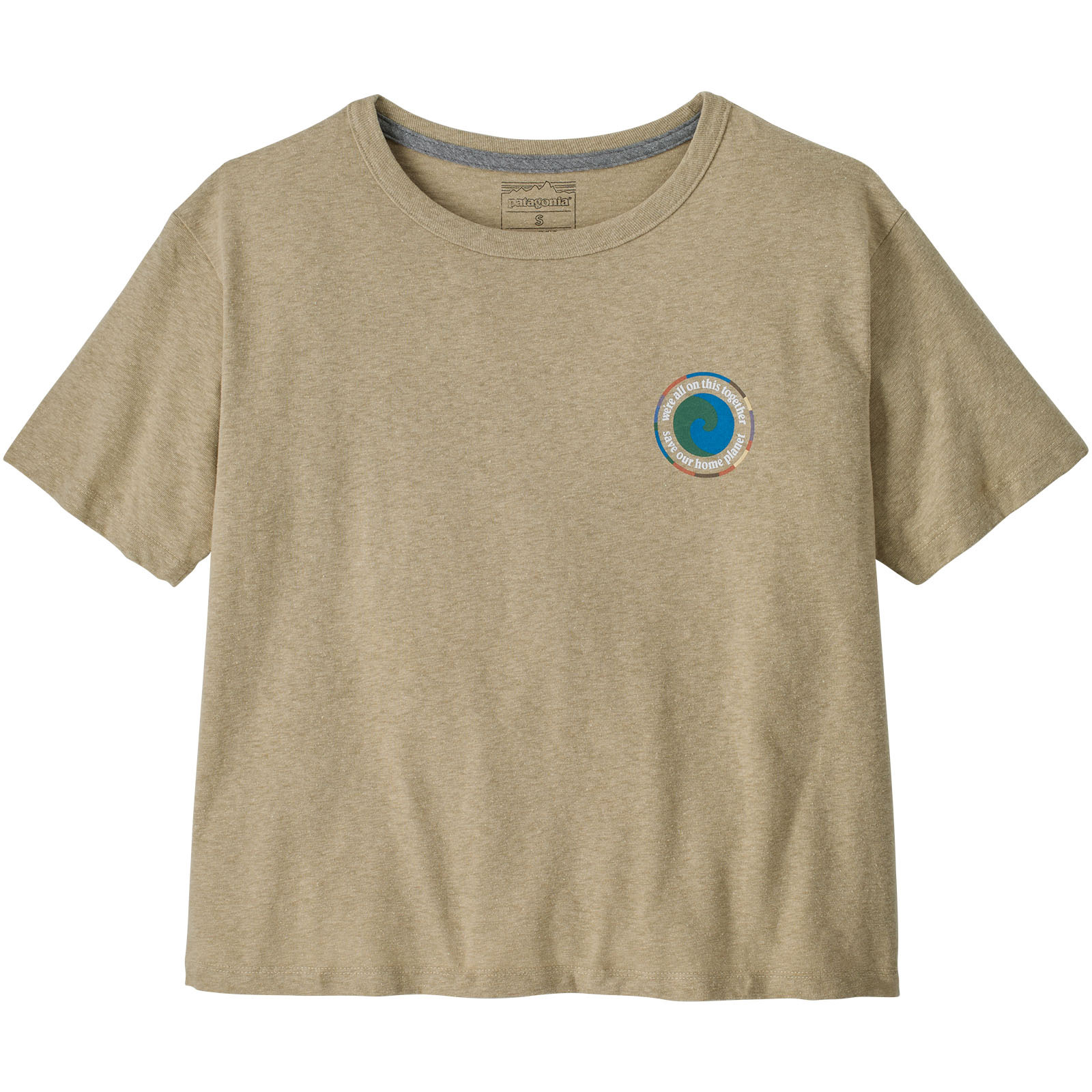 Patagonia Unity Fitz Easy-Cut Responsibili-Tee shirt dames pumice