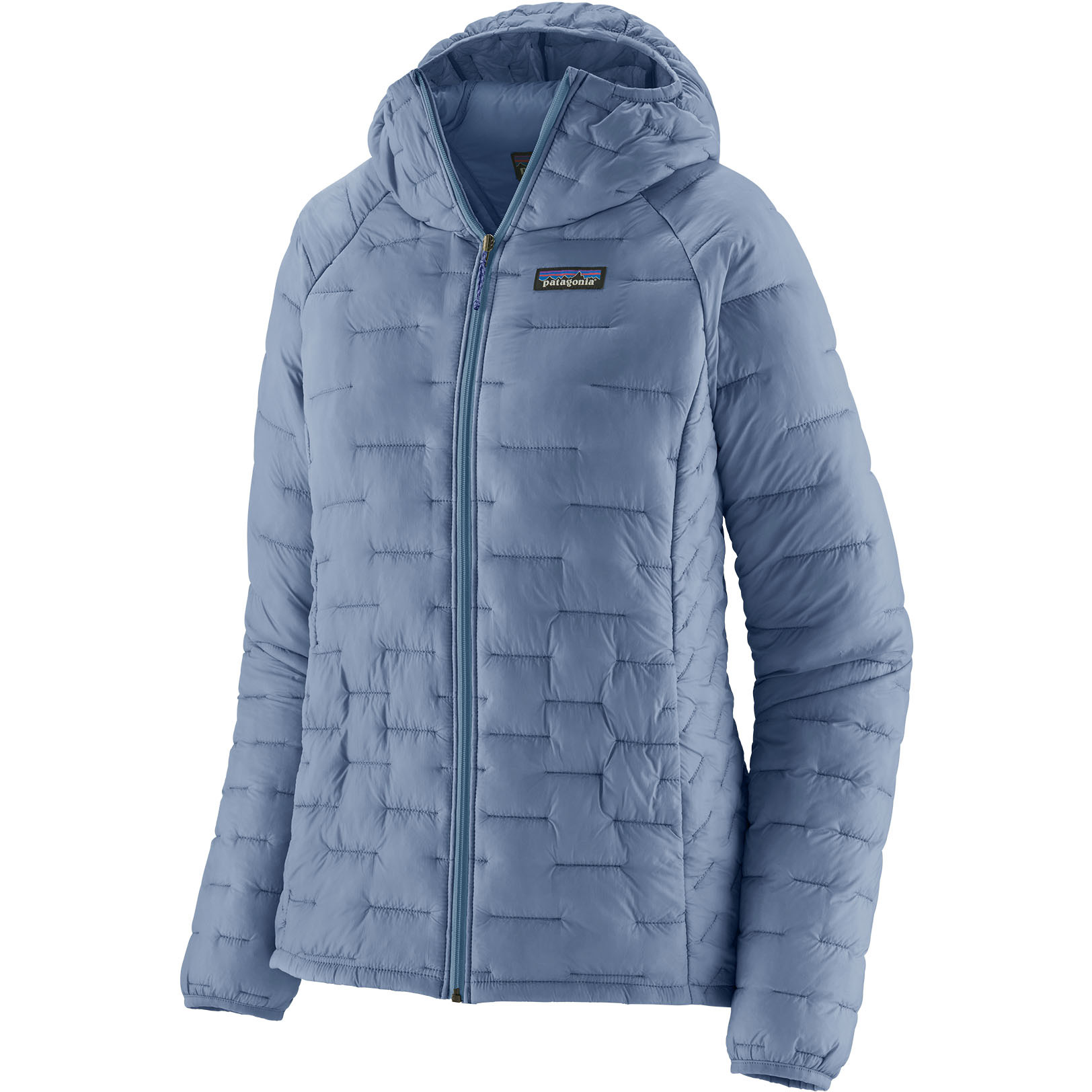 Patagonia Micro Puff Hoody outdoor jack dames barnacle blue 