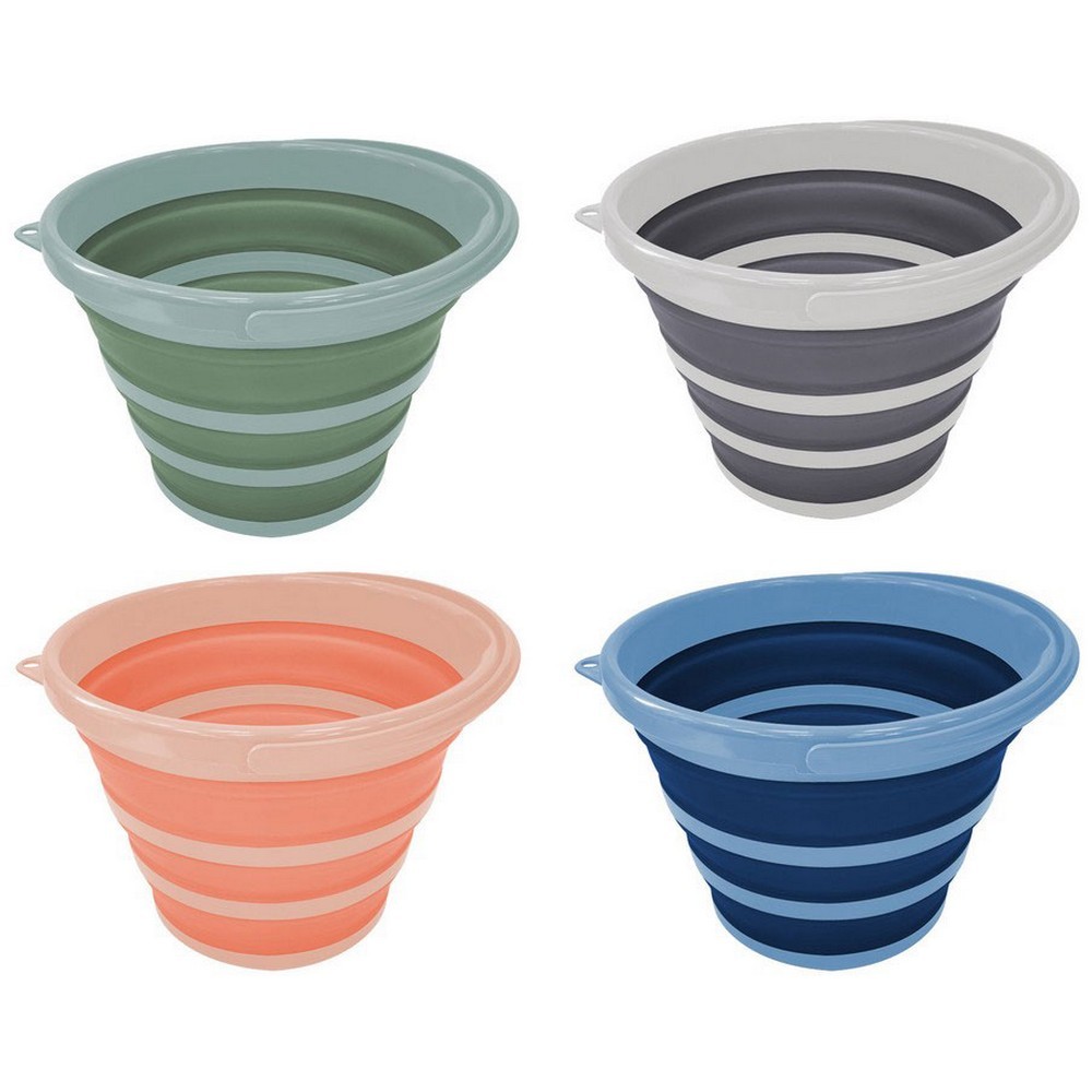 Alpina Opvouwbare emmer 10 liter assorti 