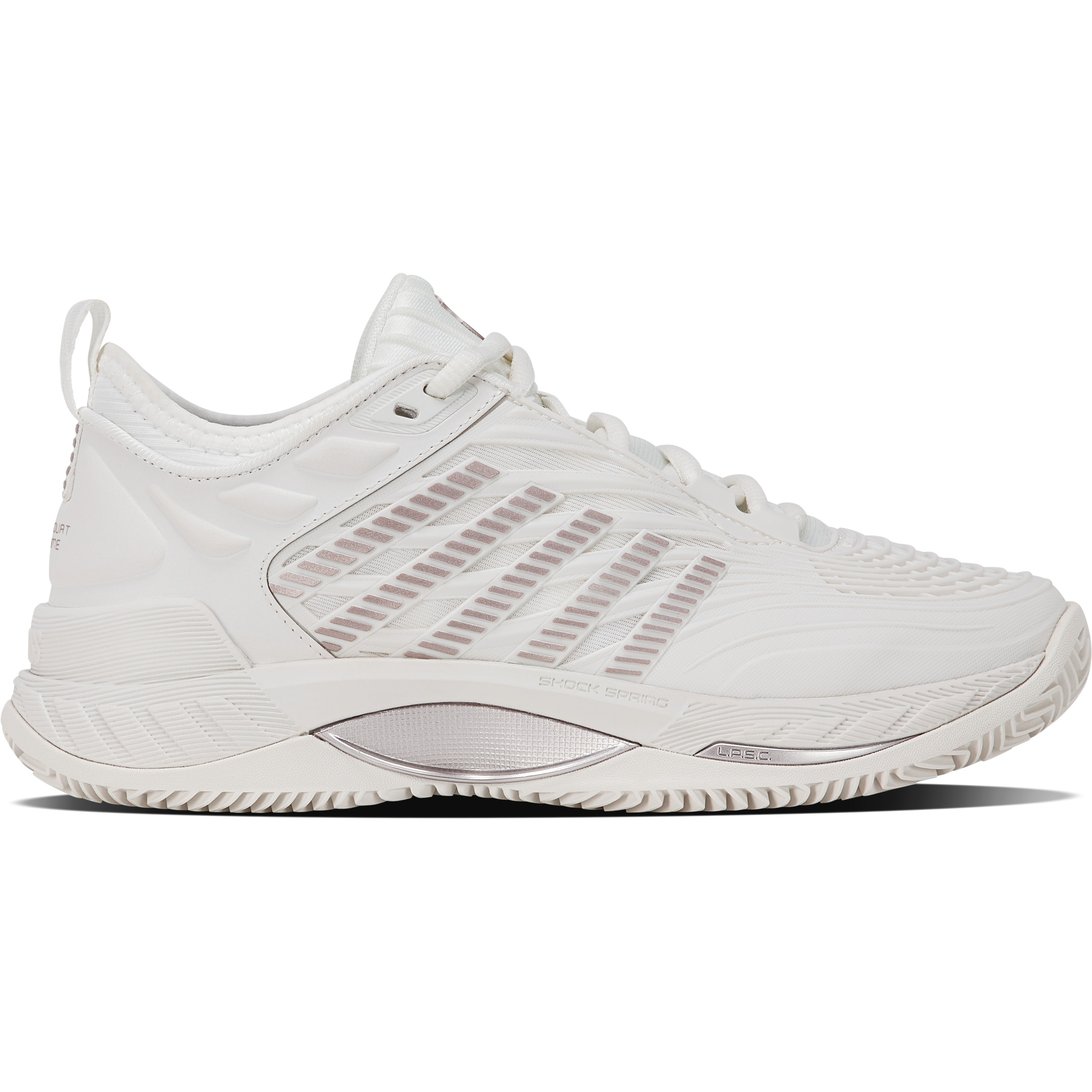 K-Swiss Hypercourt Supreme 2 Clay tennisschoenen dames blanc rose gold