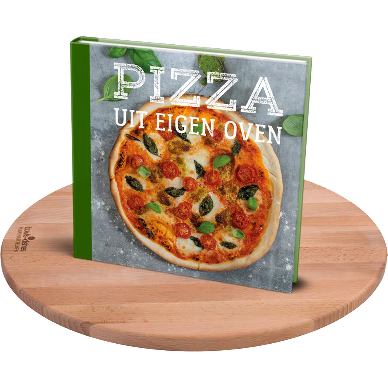 Bowls and Dishes Pizzaplank + Pizza Uit Eigen Oven kookboek 