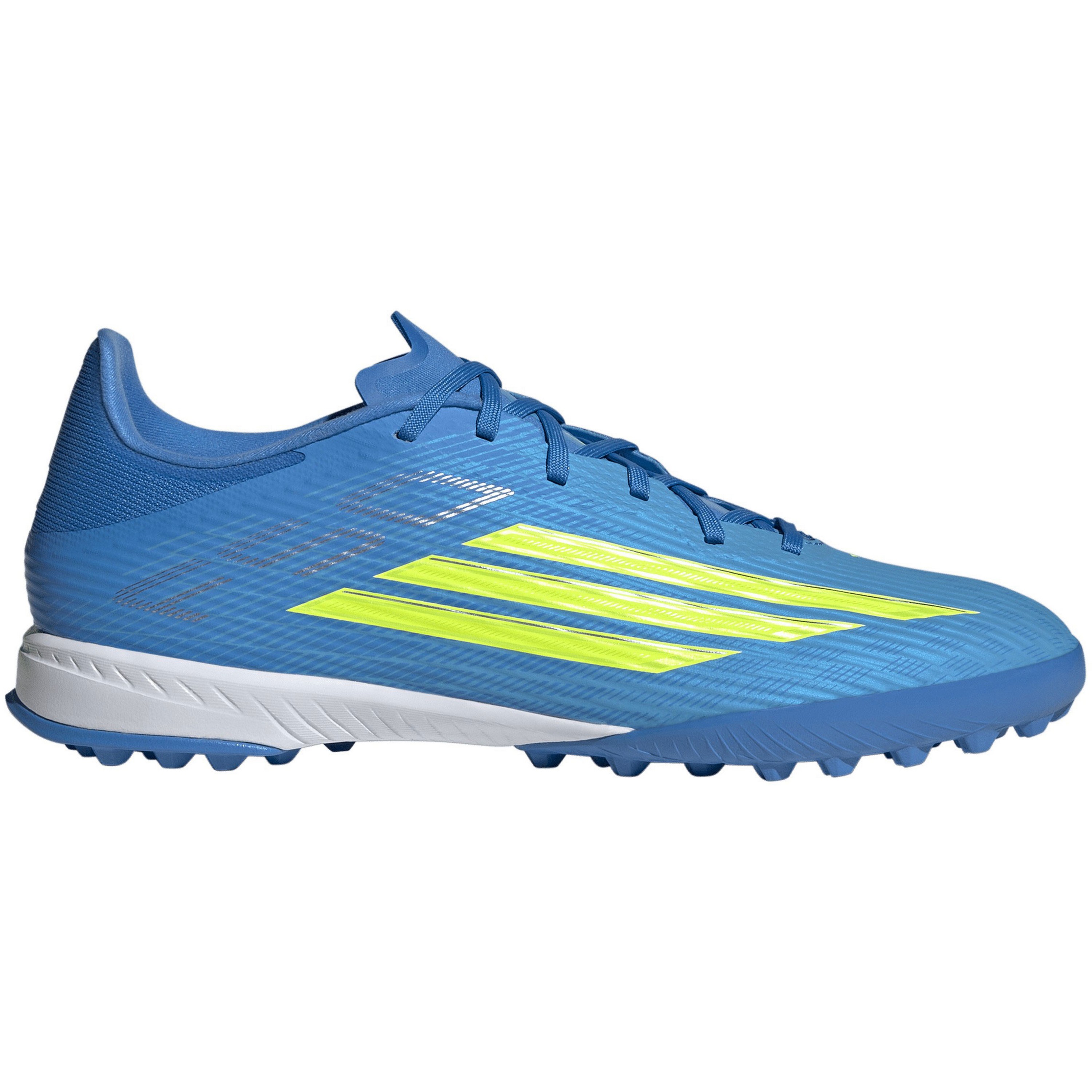 Adidas F50 League TF voetbalschoenen heren lucid ray blue team solar yellow 2 lucid aquamarine