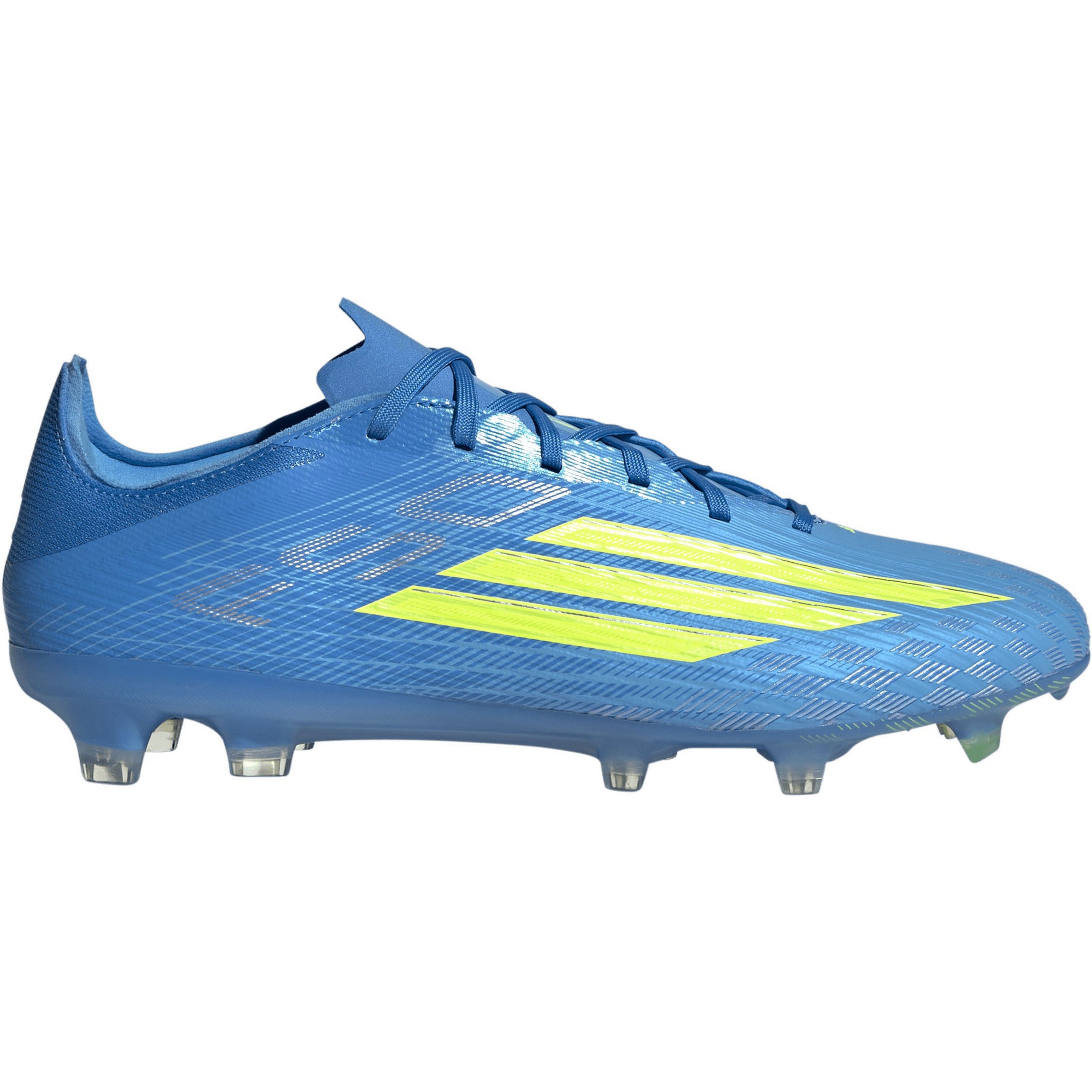 Adidas F50 Pro FG voetbalschoenen heren lucid ray blue team solar yellow 2 lucid aquamarine