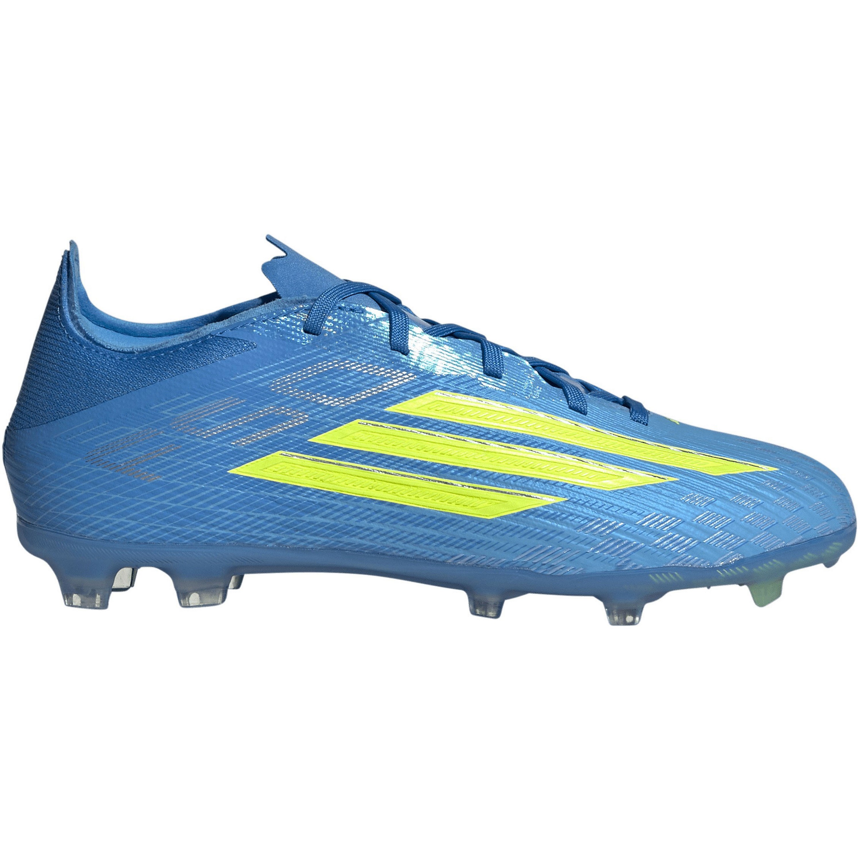 Adidas F50 Elite FG voetbalschoenen junior lucid ray blue team solar yellow 2 lucid aquamarine