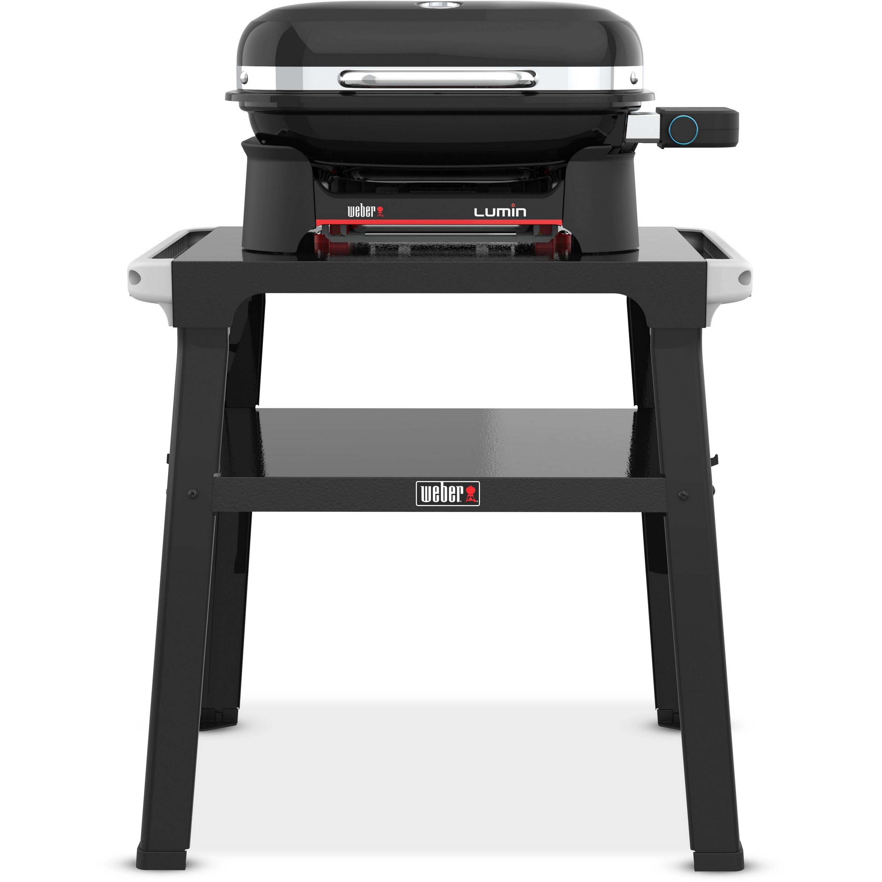 Weber Lumin Compact elektrische barbecue black met onderstel