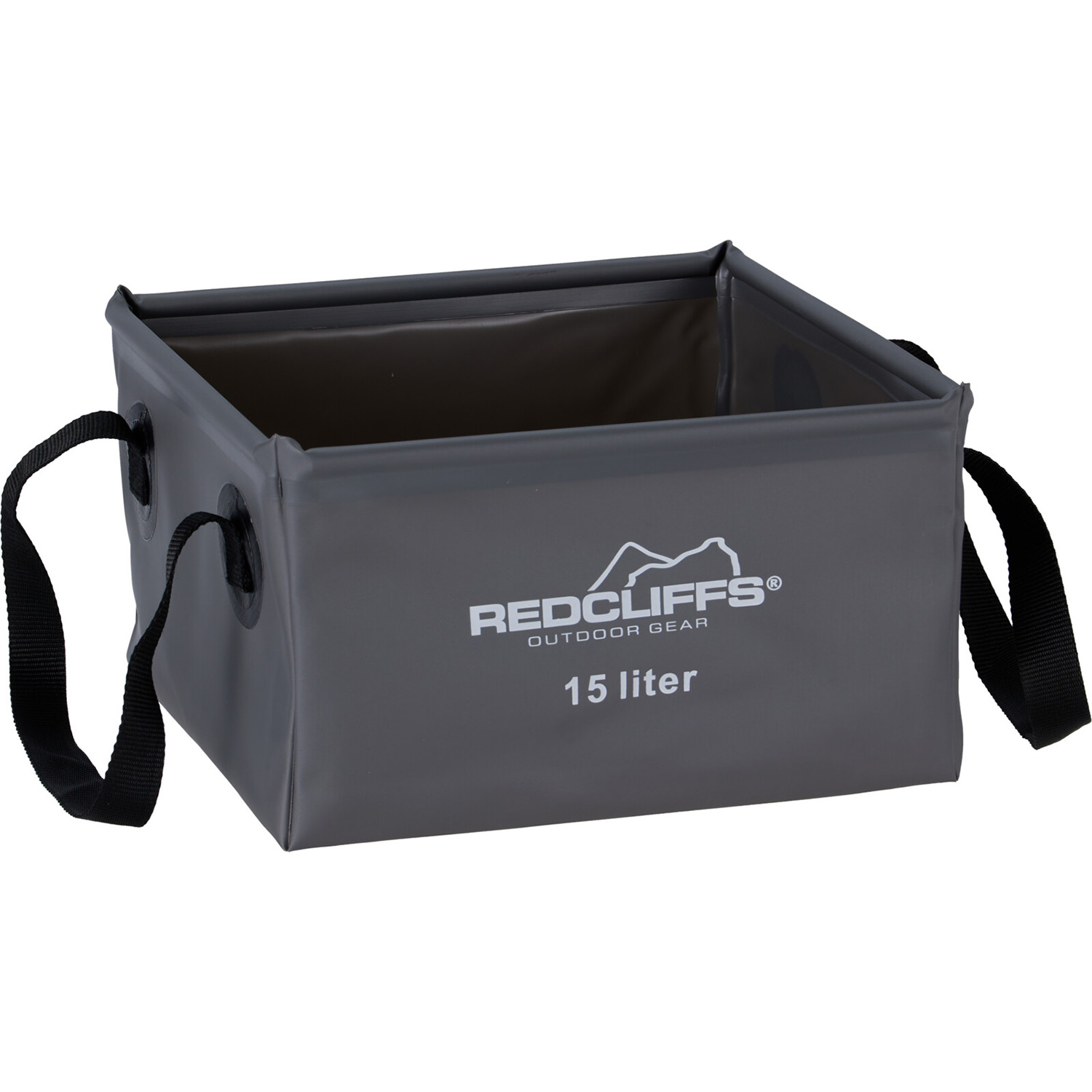 Redcliffs Opvouwbare wasbak 15 liter grey  