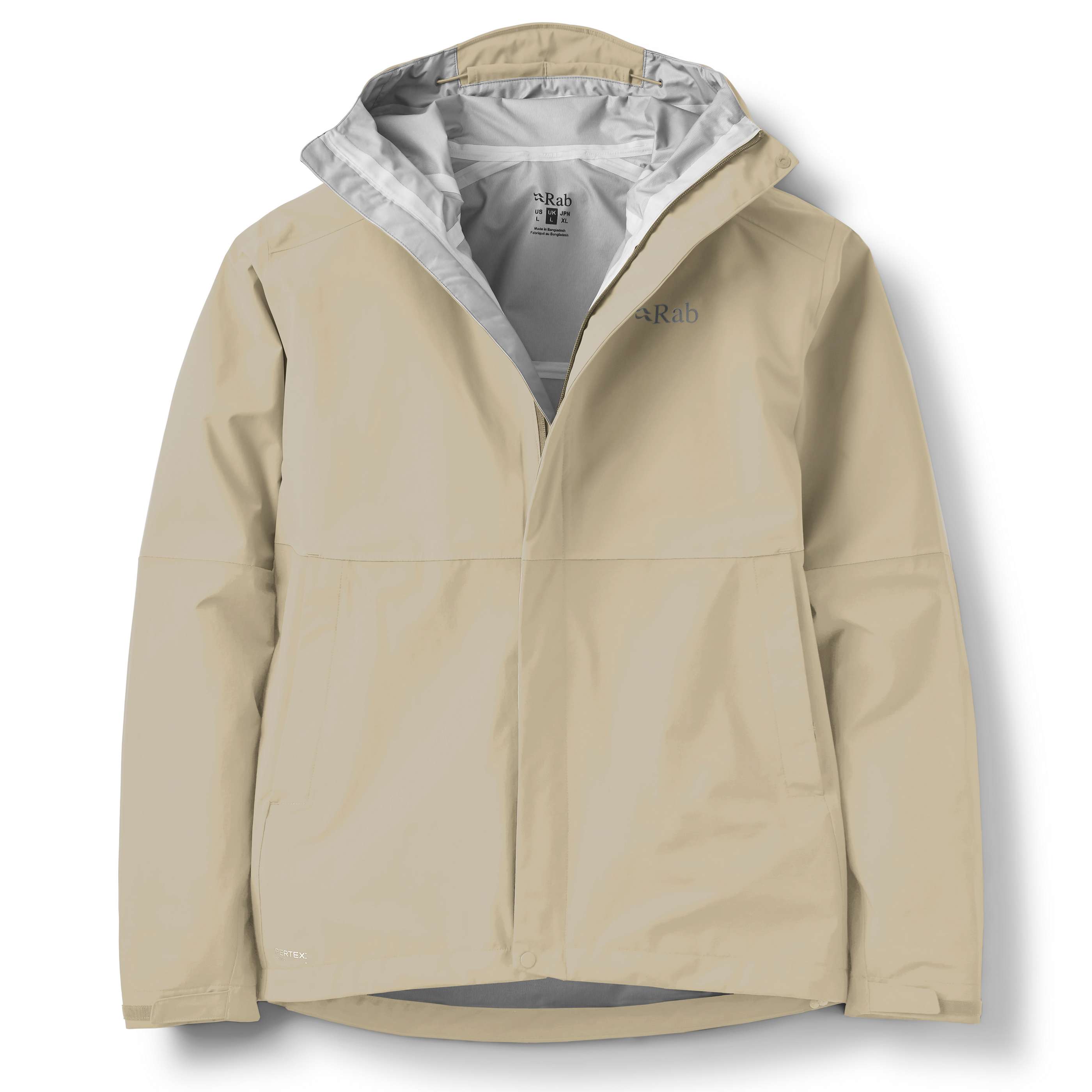Rab Firewall Waterproof outdoor jack heren dark pebble 