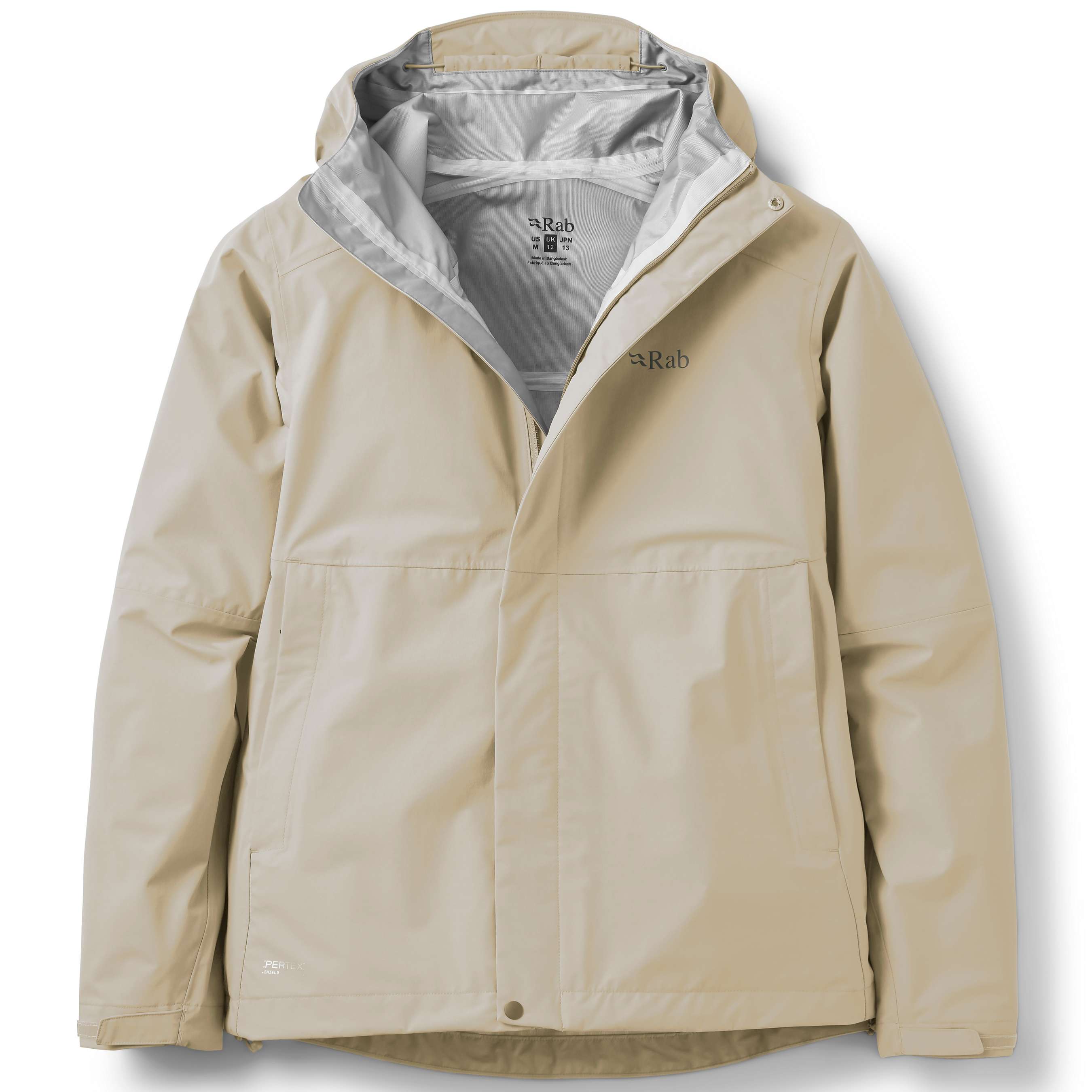 Rab Firewall Waterproof outdoor jack dames dark pebble 