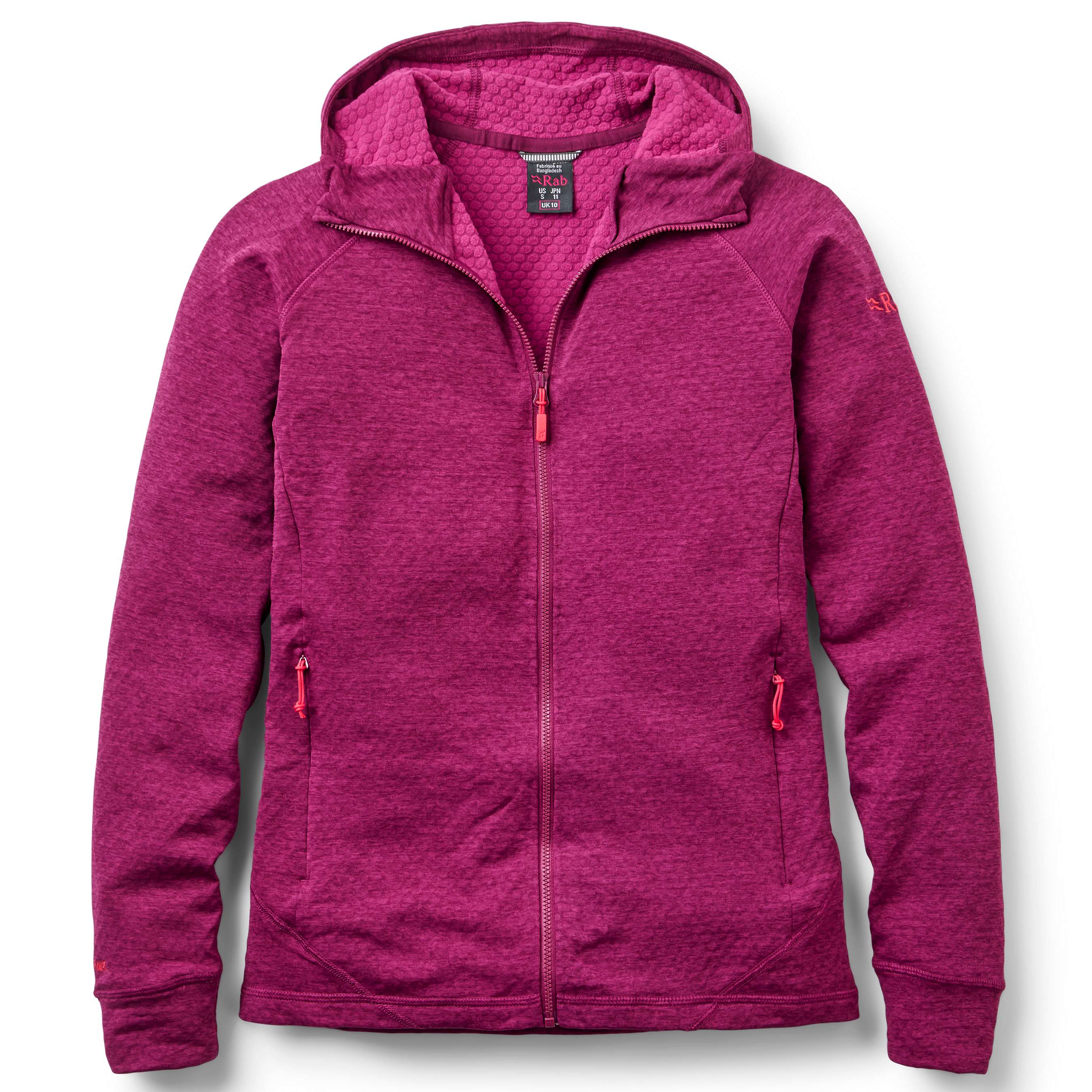 Rab Nexus Hoody fleece vest dames mulberry 