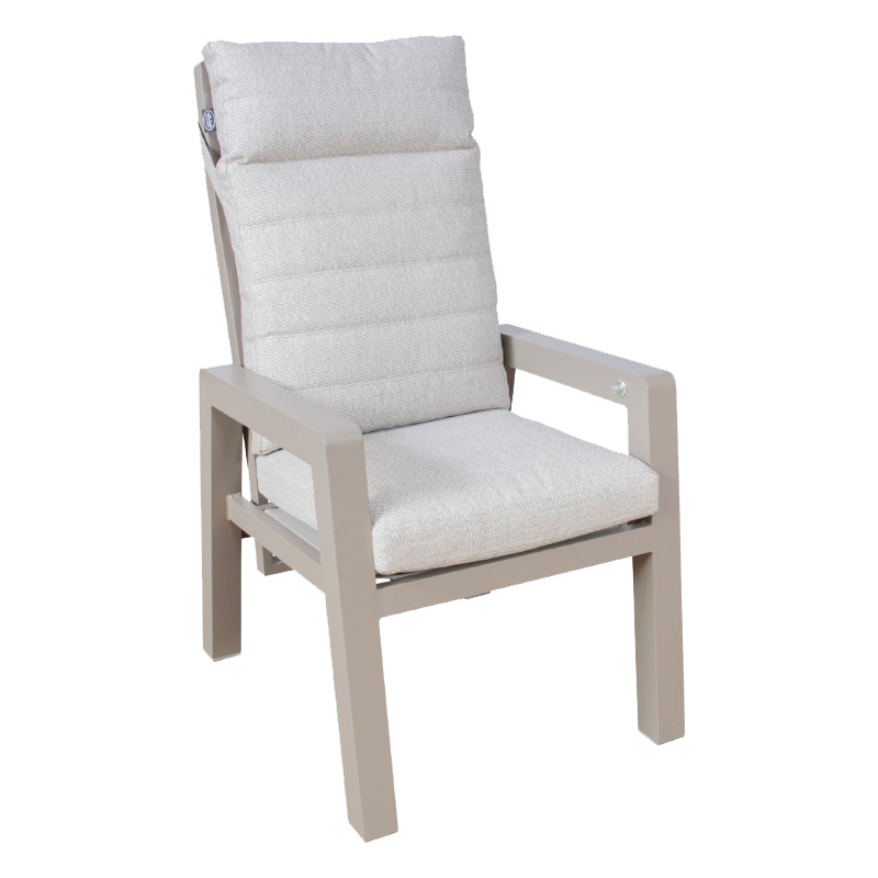 SENS-Line Valerie verstelbare tuinstoel taupe 