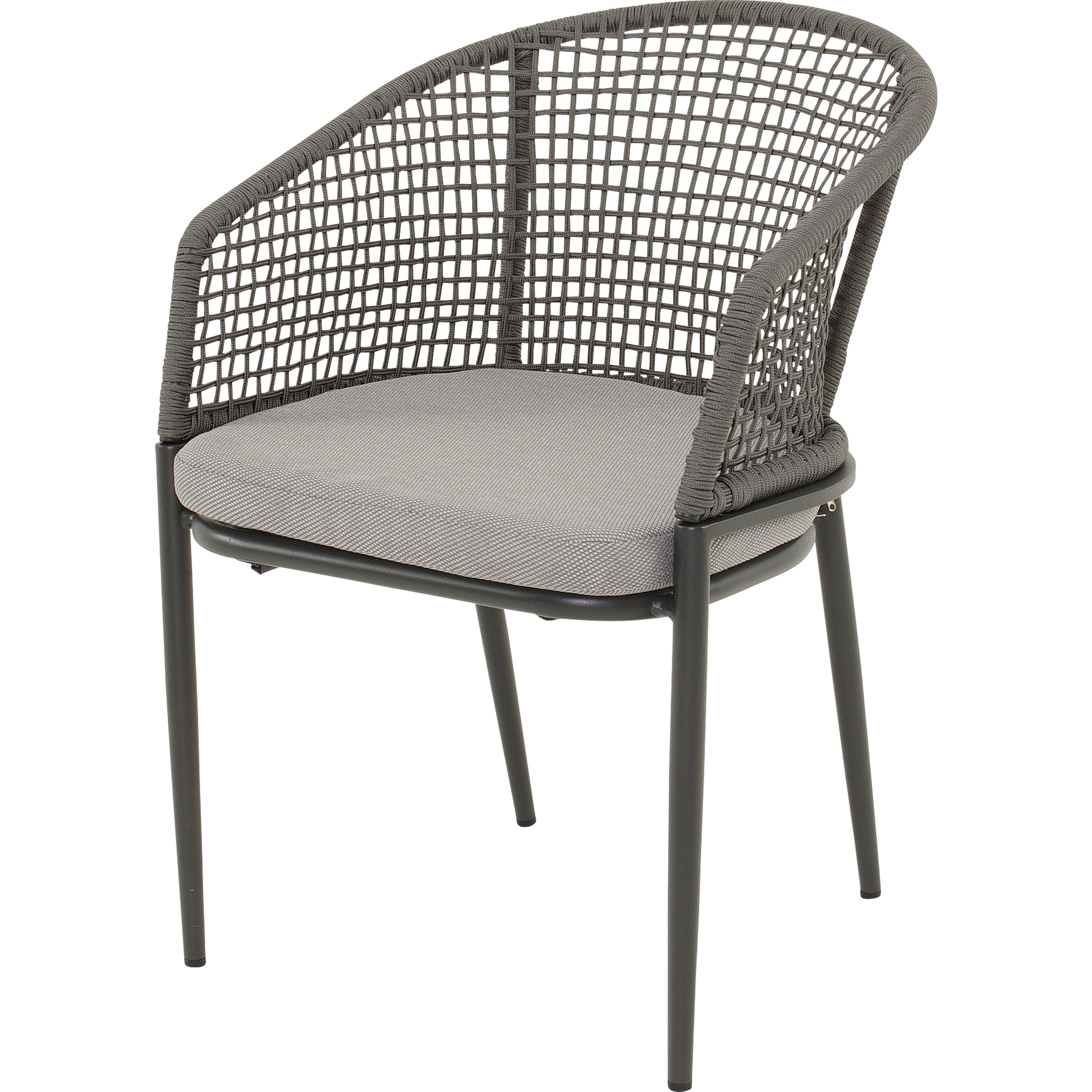 Lesli Living Kioto dining tuinstoel grijs 