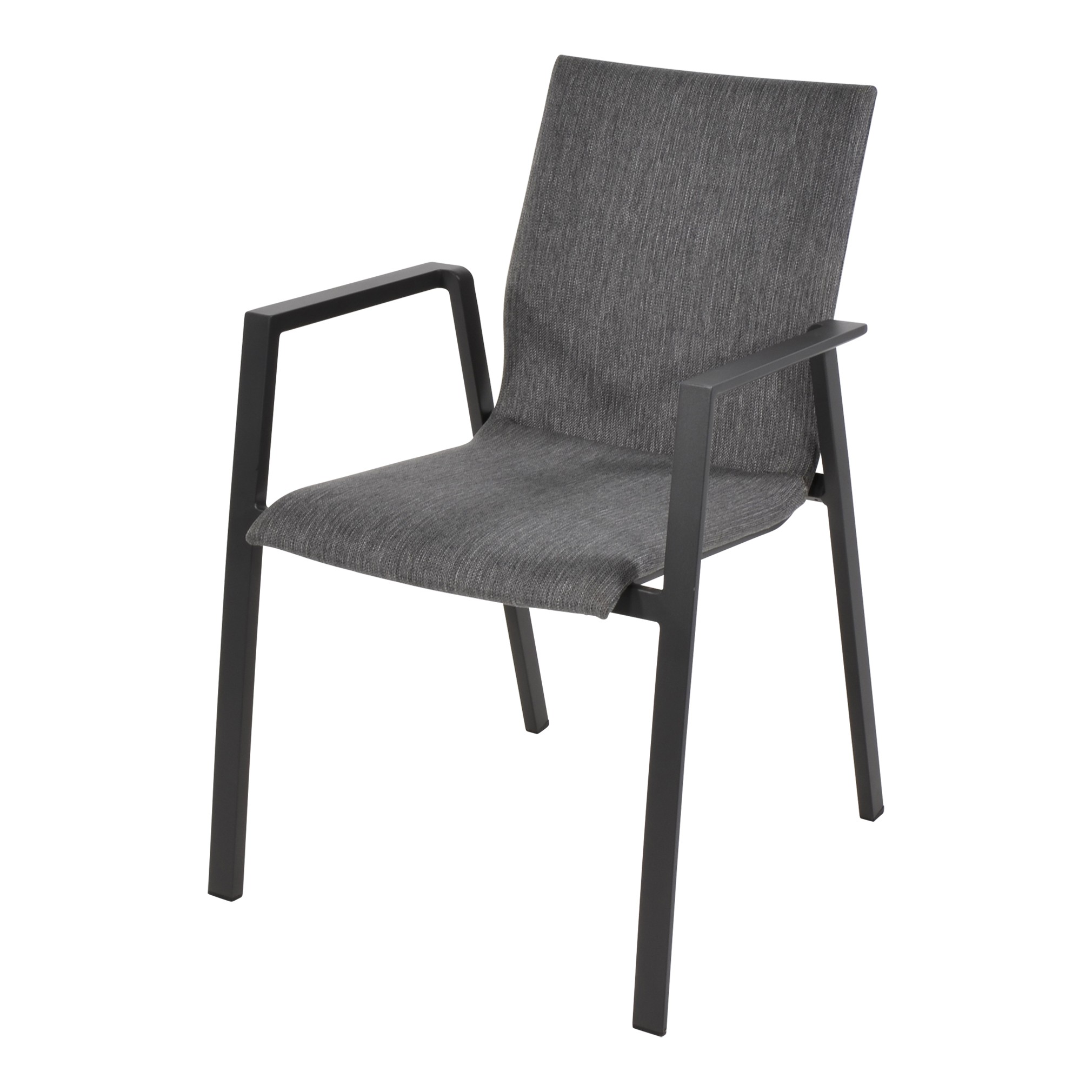 Lesli Living Fardau stapelbare tuinstoel negro 