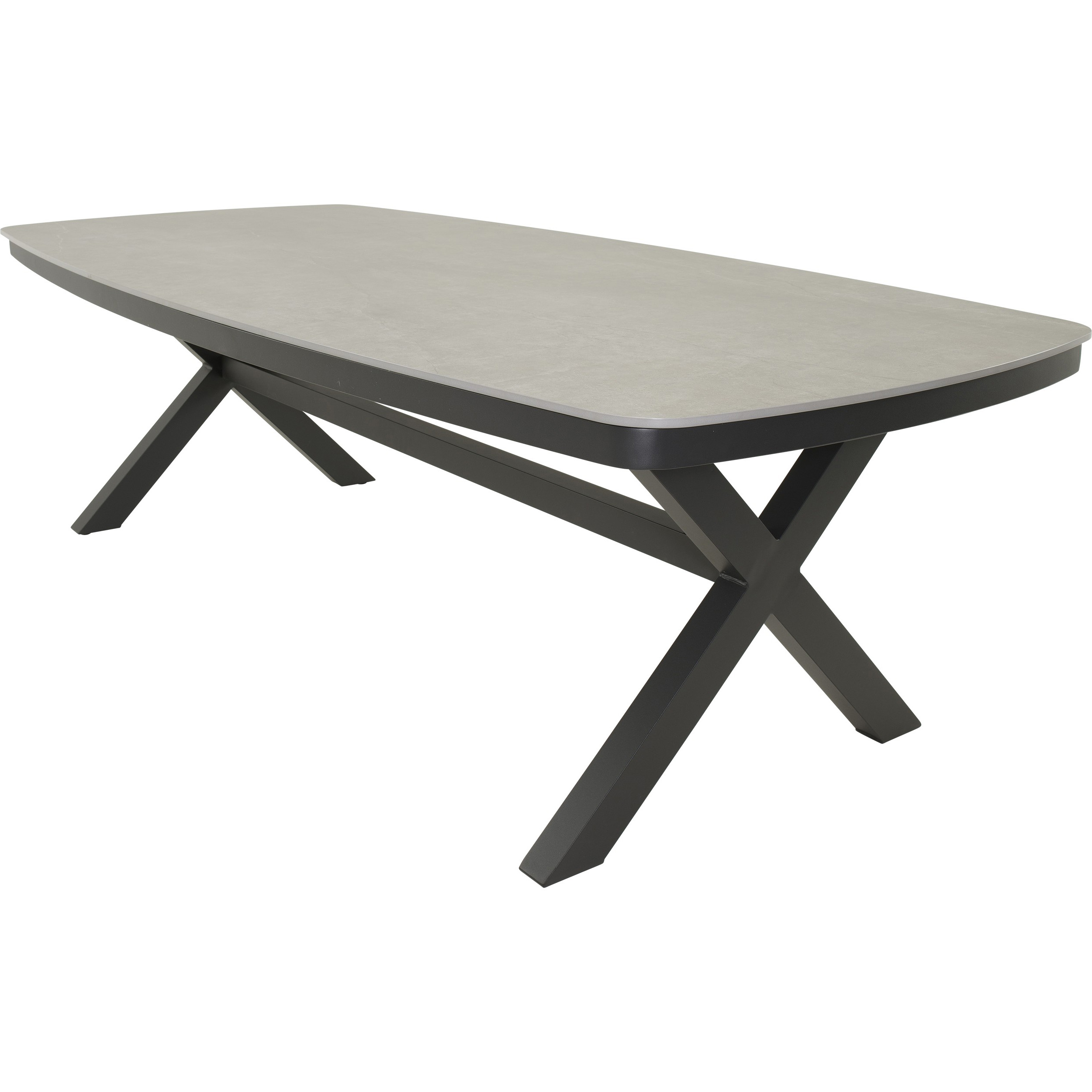 Lesli Living Davos dining tafel 240 x 120 cm anthracite 