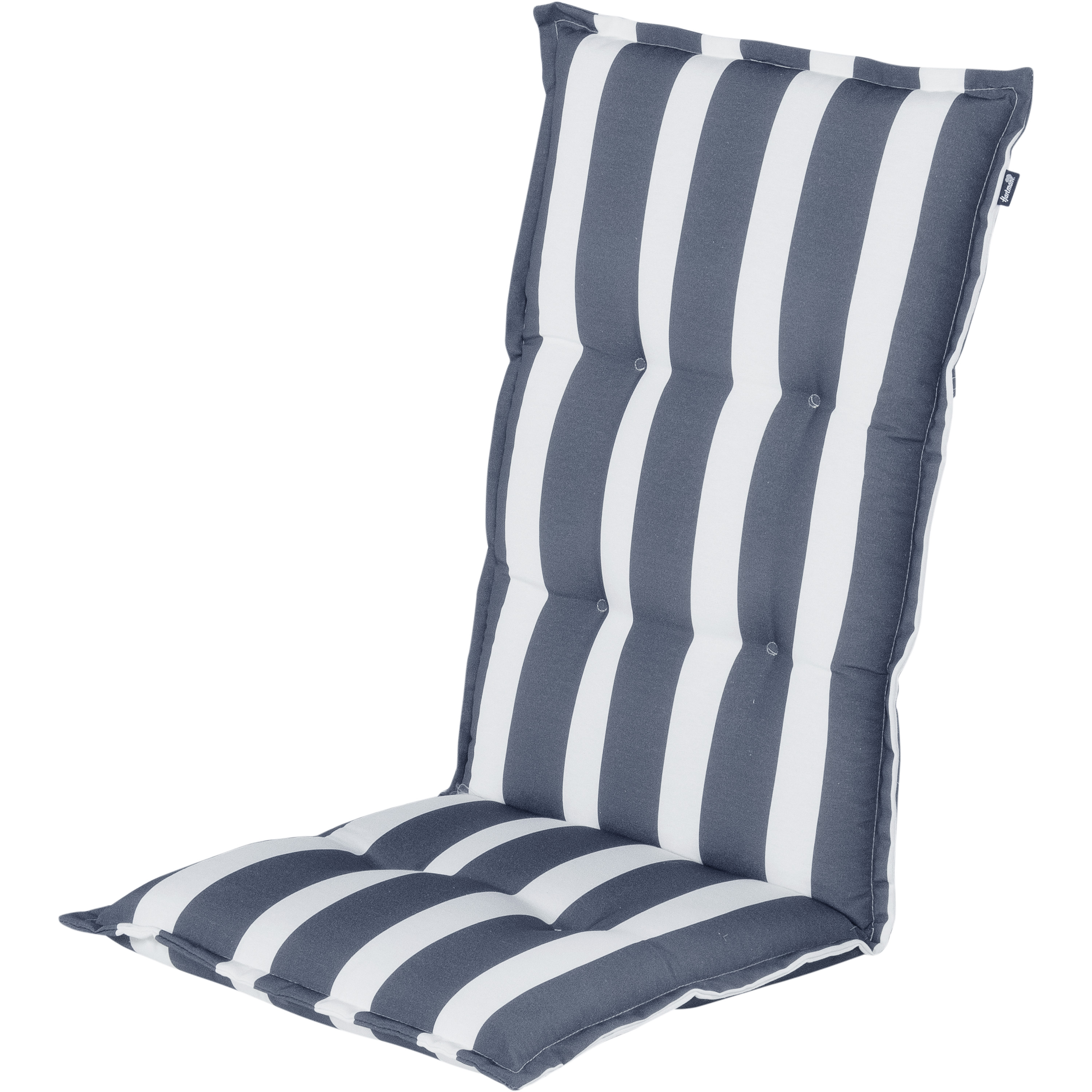 Hartman Tuinkussen hoge rug roma graphite blue 