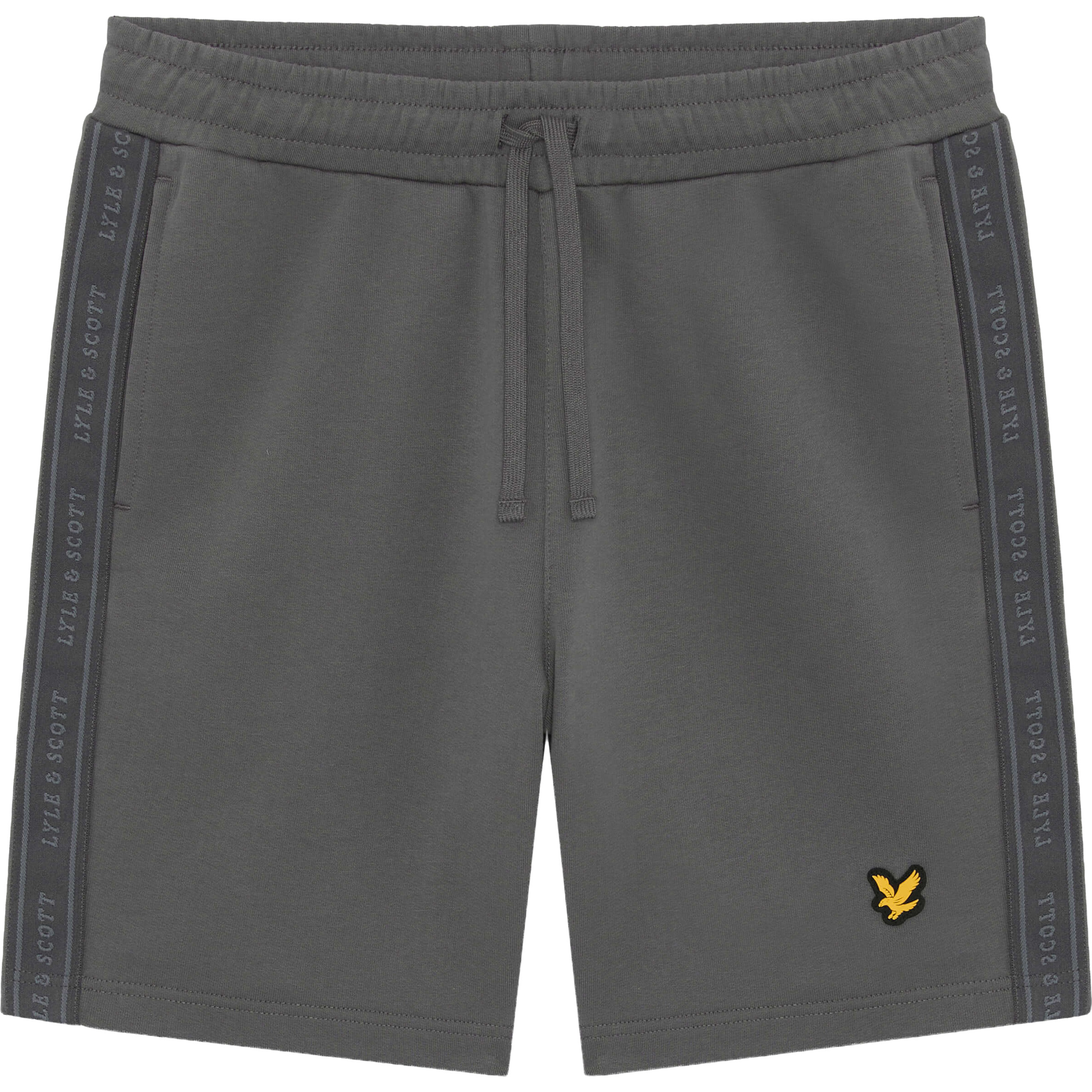 Lyle & Scott Tape short heren mercury grey      