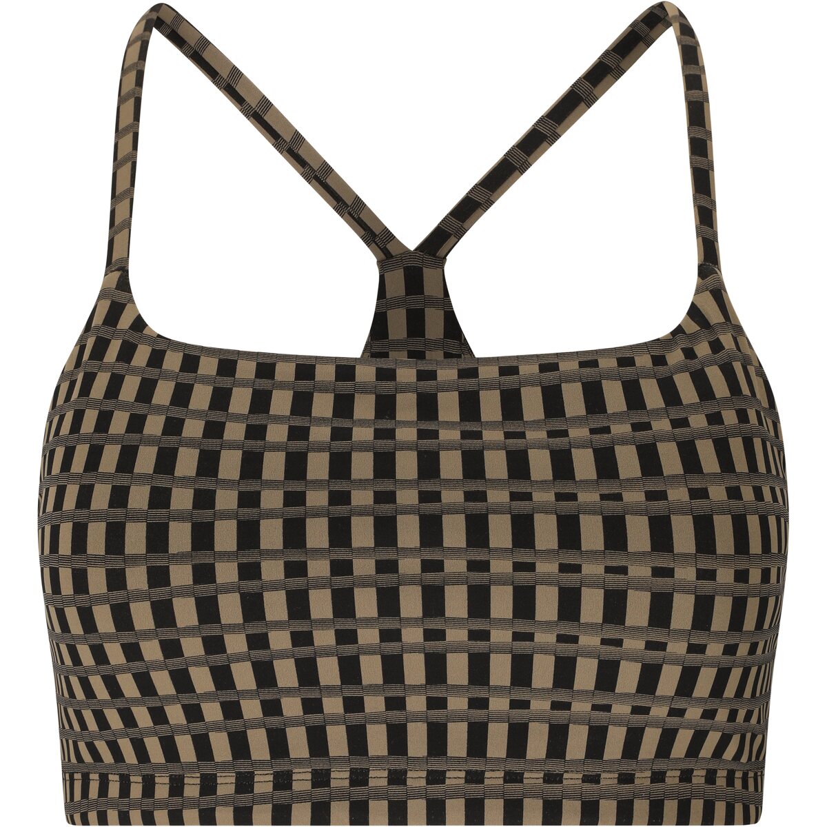 Athlecia Fleurie sport bh dames brown matrix 
