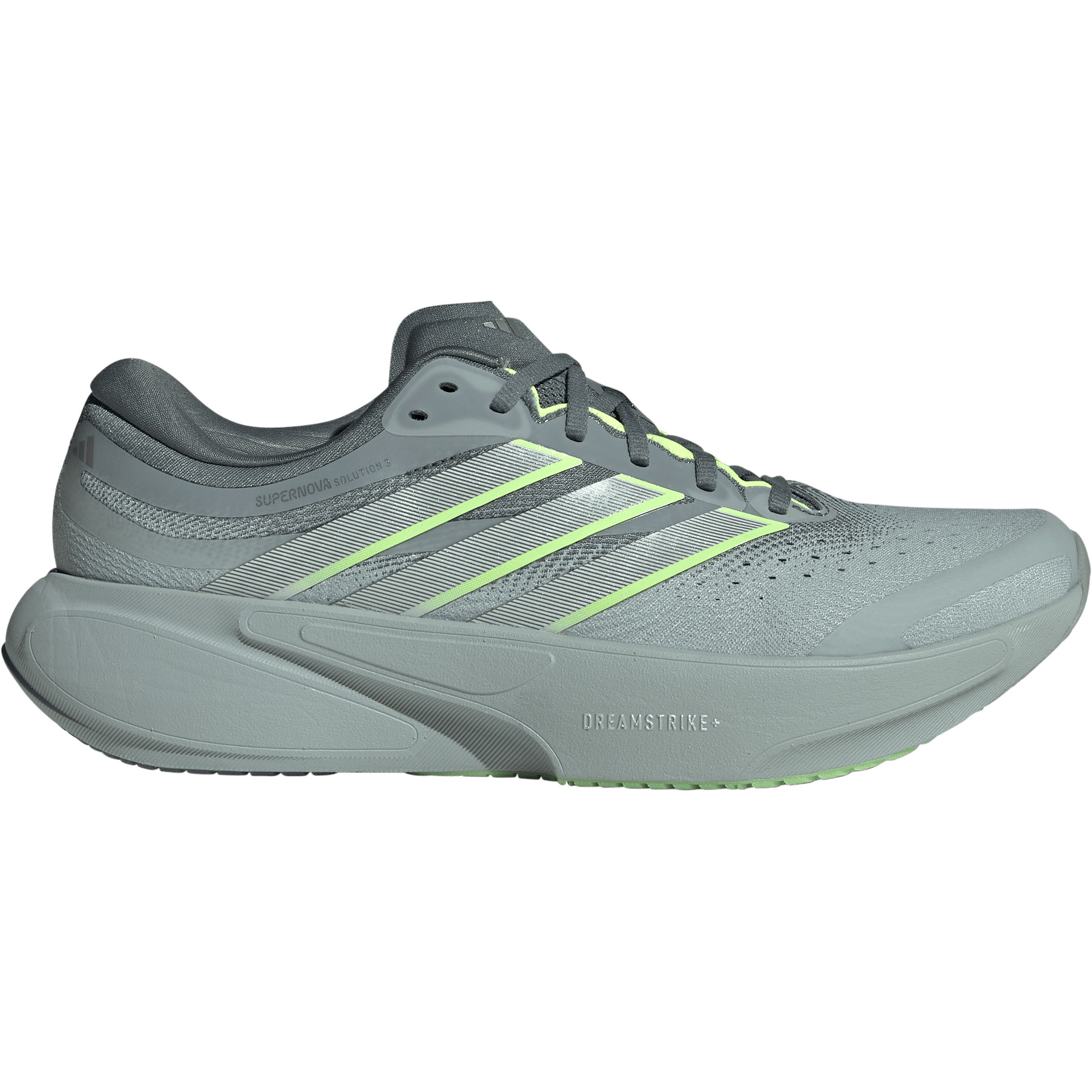 Adidas Supernova Solution 3 hardloopschoenen heren blue oxide linen green wonder sage