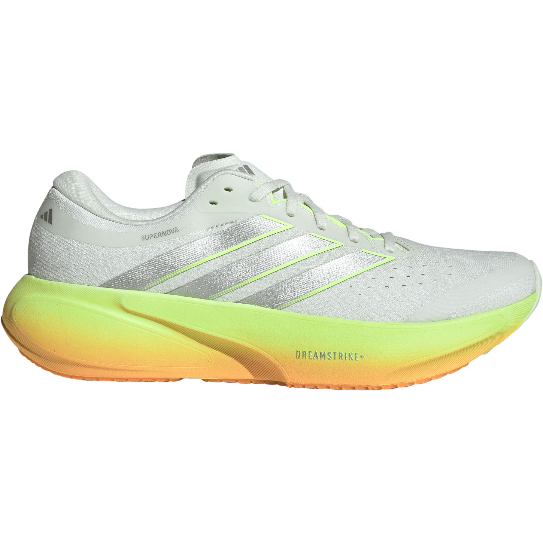 Adidas Supernova Rise 3 hardloopschoenen heren crystal jade silver met lucid tangerine