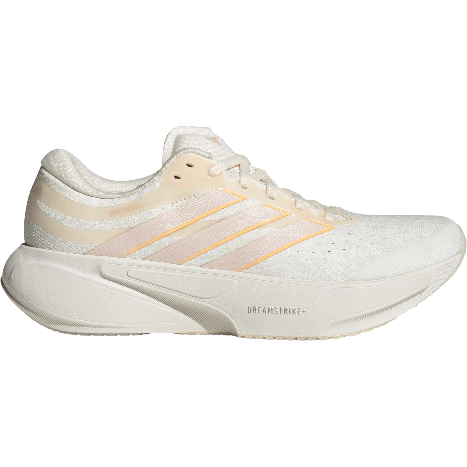Adidas Supernova Solution 3 hardloopschoenen dames chalk white acid orange wonder quartz