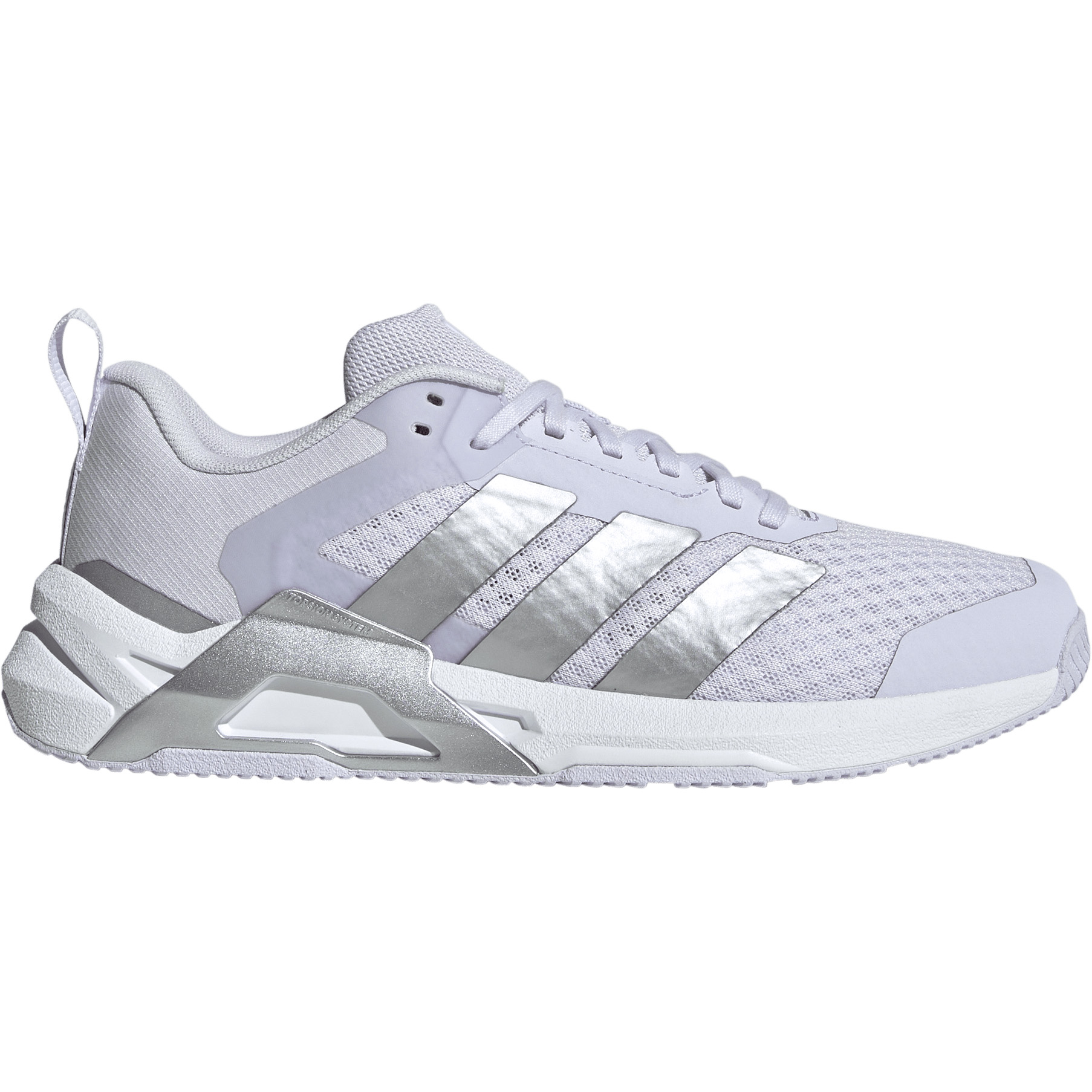 Adidas Dropset Control fitness schoenen dames frozen purple silver metallic cloud white