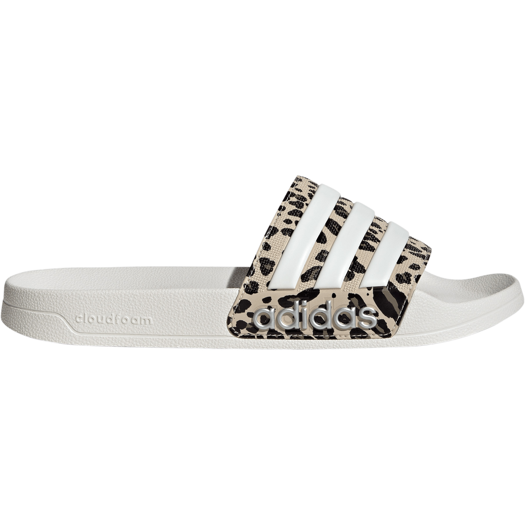 Adidas Adilette Shower slippers crystal linen core white khaki six