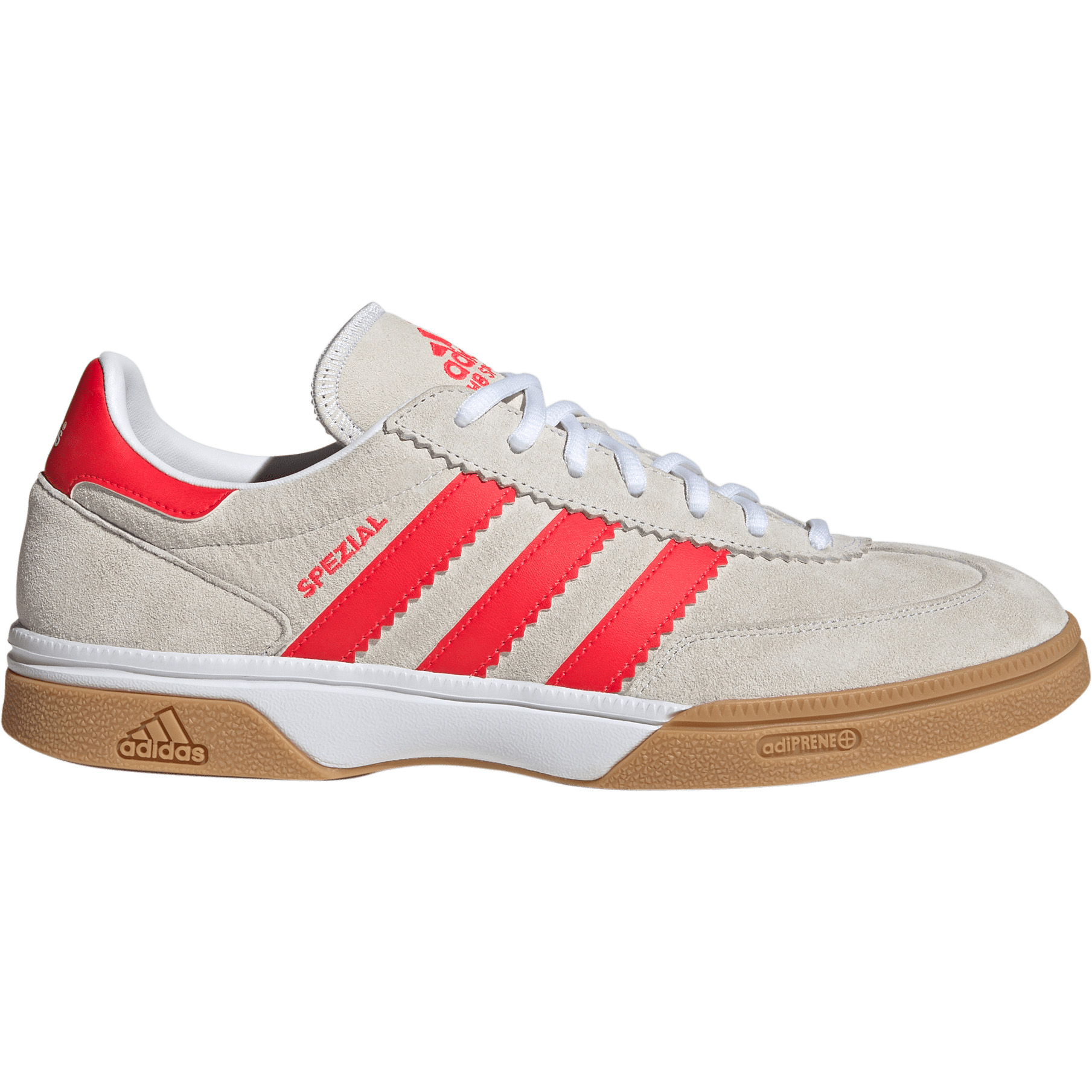 Adidas HB Spezial indoorschoenen heren ftwr white lucid red