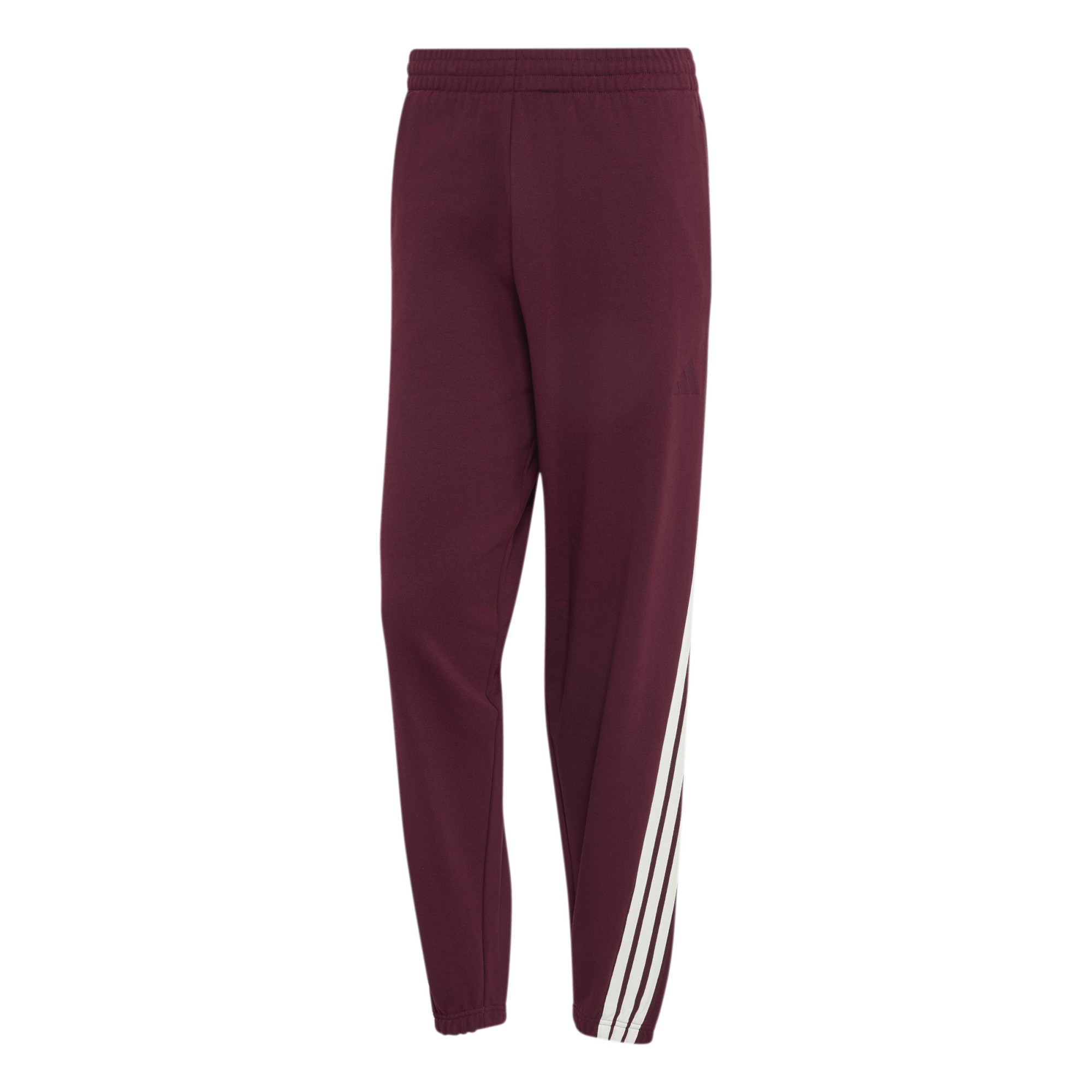 Adidas Kit 3-Stripes joggingbroek heren maroon off white  