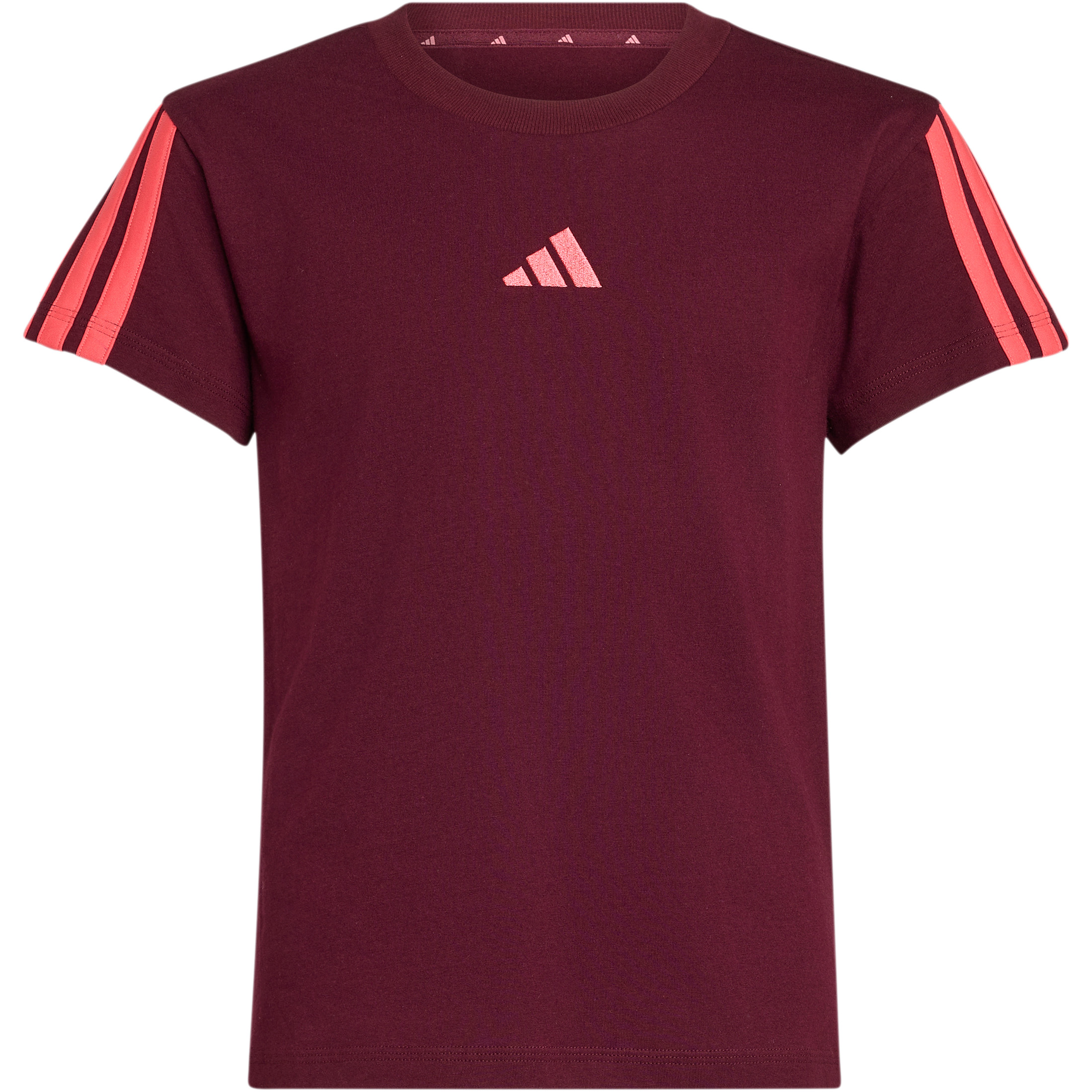 Adidas Essentials shirt junior maroon pure turbo 