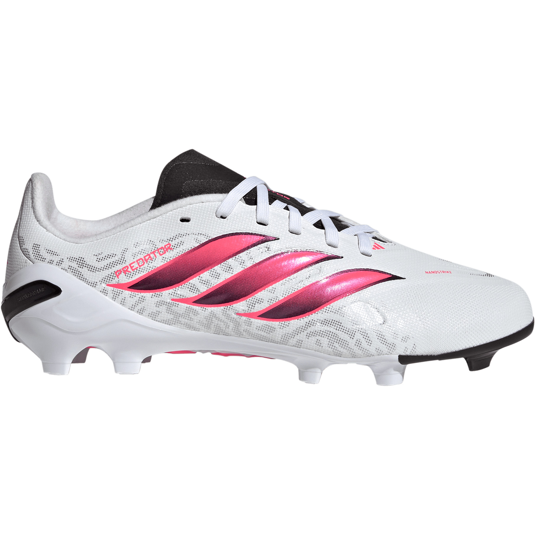 Adidas PREDATOR League FG - AG voetbalschoenen junior cloud white solar turbo core black