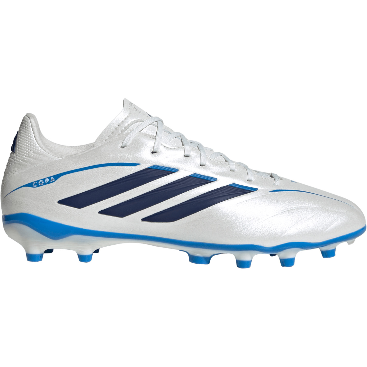 Adidas Copa Pure IV League FG voetbalschoenen junior zero metalic dark blue lucid ray blue