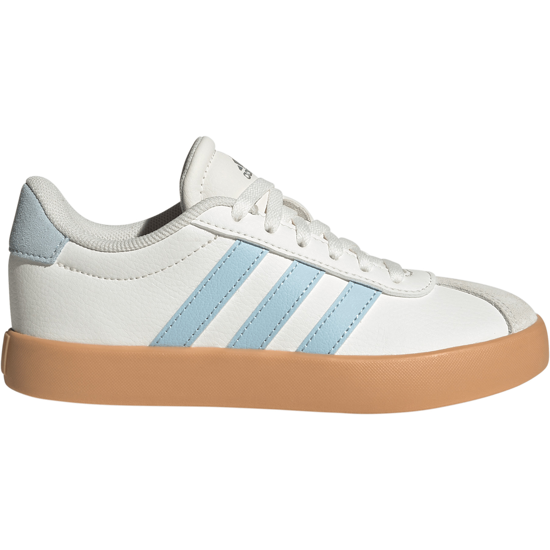 Adidas VL Court 3.0 schoenen junior core white ice blue gum
