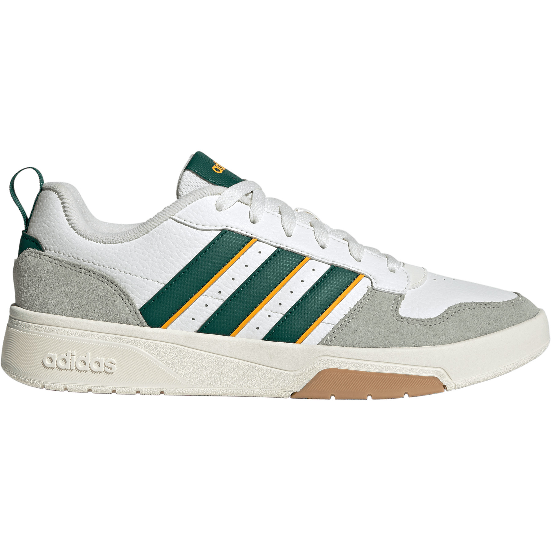 Adidas Courtwave schoenen heren core white collegiate green crew yellow