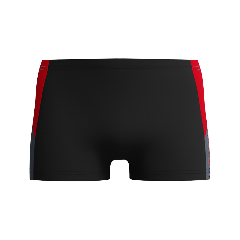Speedo Dive zwemboxer heren black red 