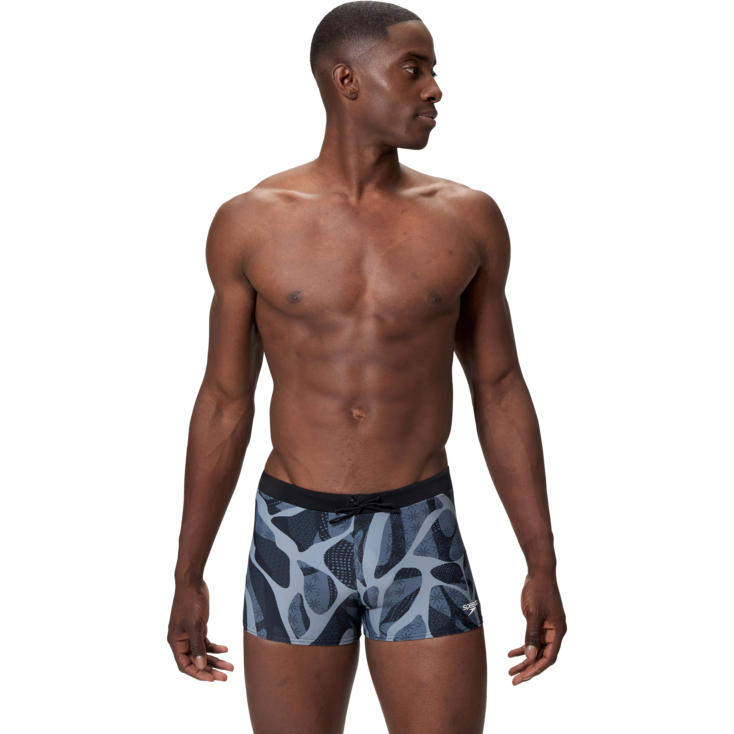 Speedo Valmilton zwemboxer heren grey black 