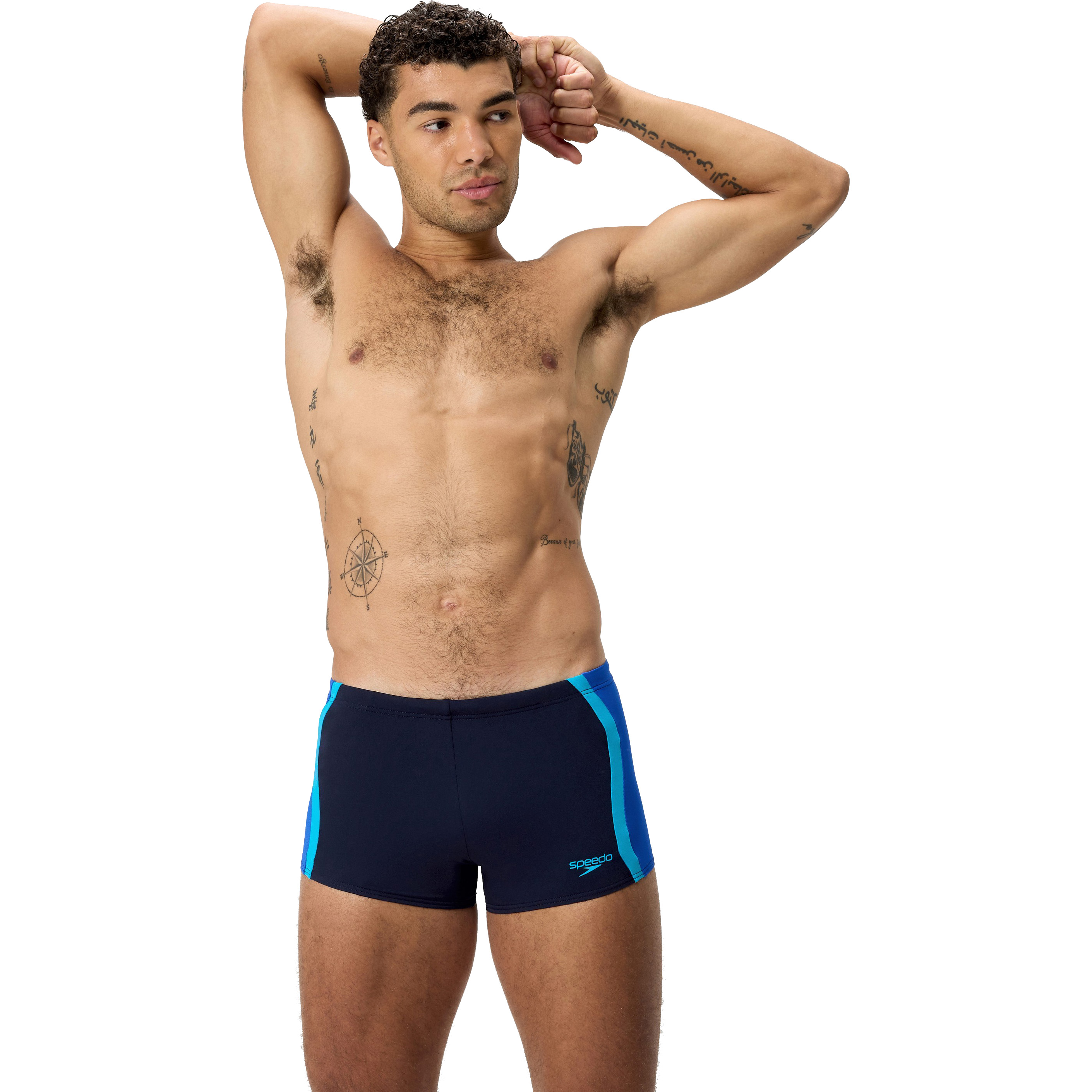 Speedo Splice zwemboxer heren navy blue 