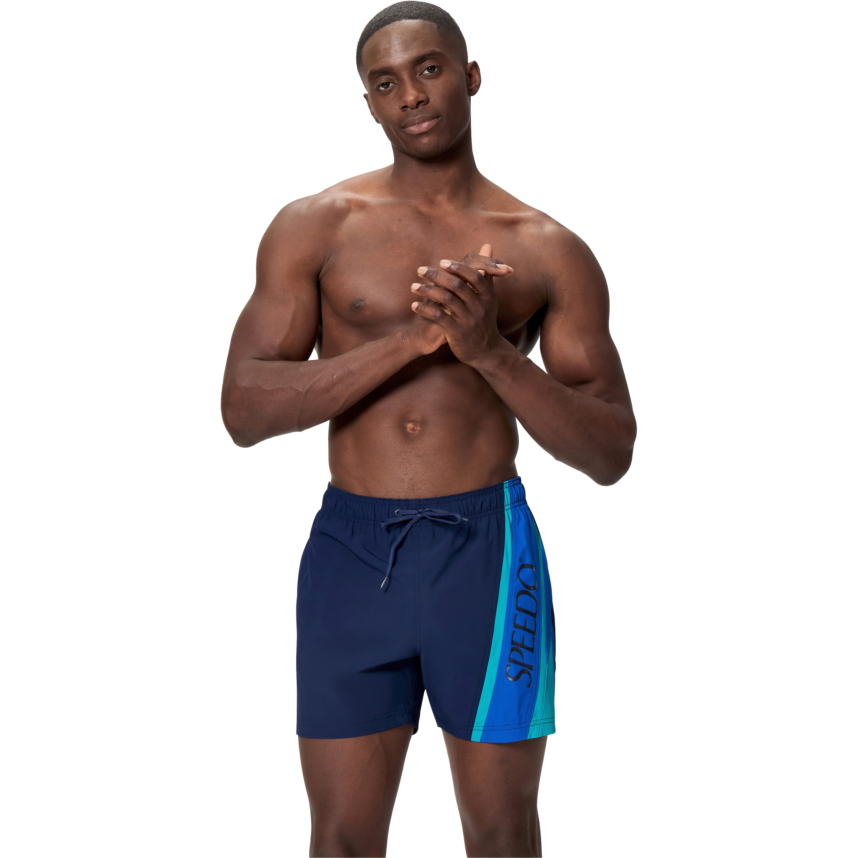 Speedo Hyperboom 16 inch zwembroek heren navy blue 
