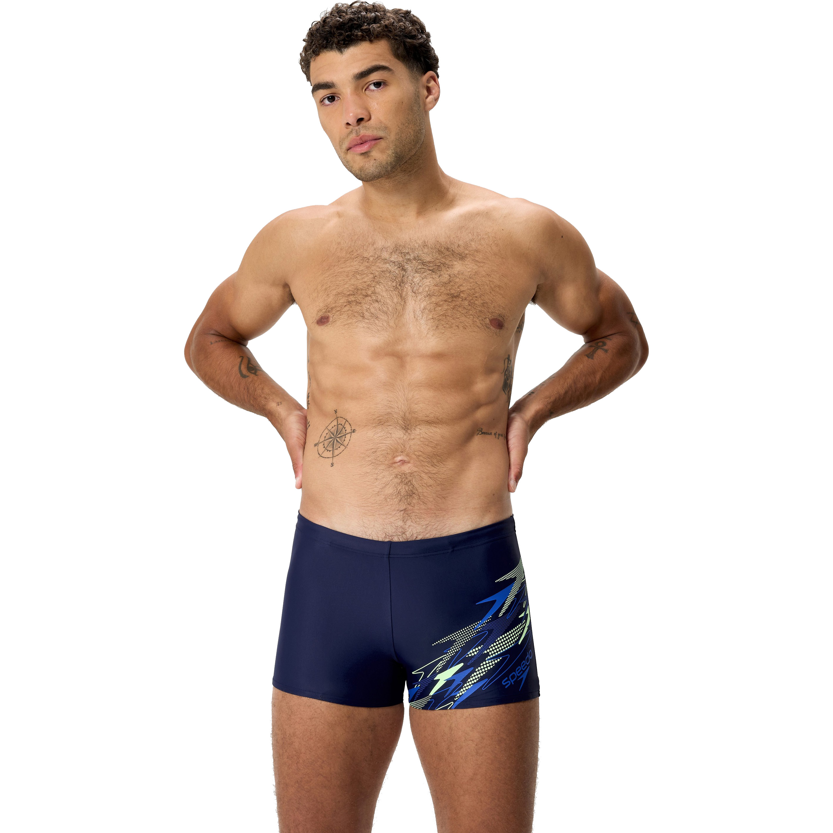 Speedo Medley Logo zwemboxer heren navy blue 