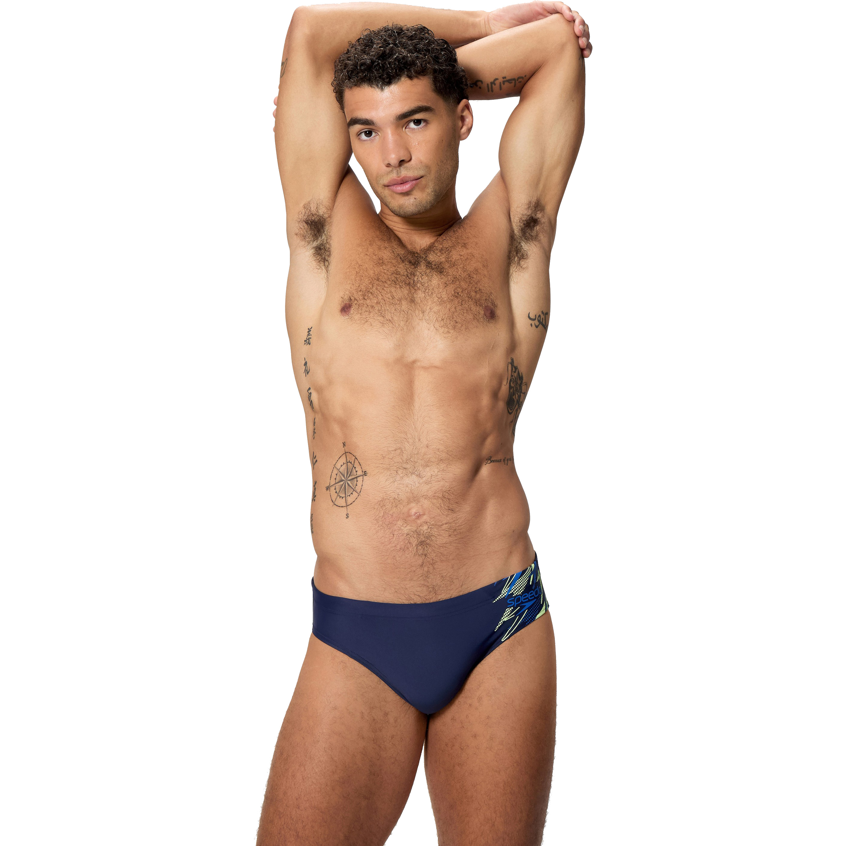 Speedo Medley Logo Brief zwemslip heren navy blue 