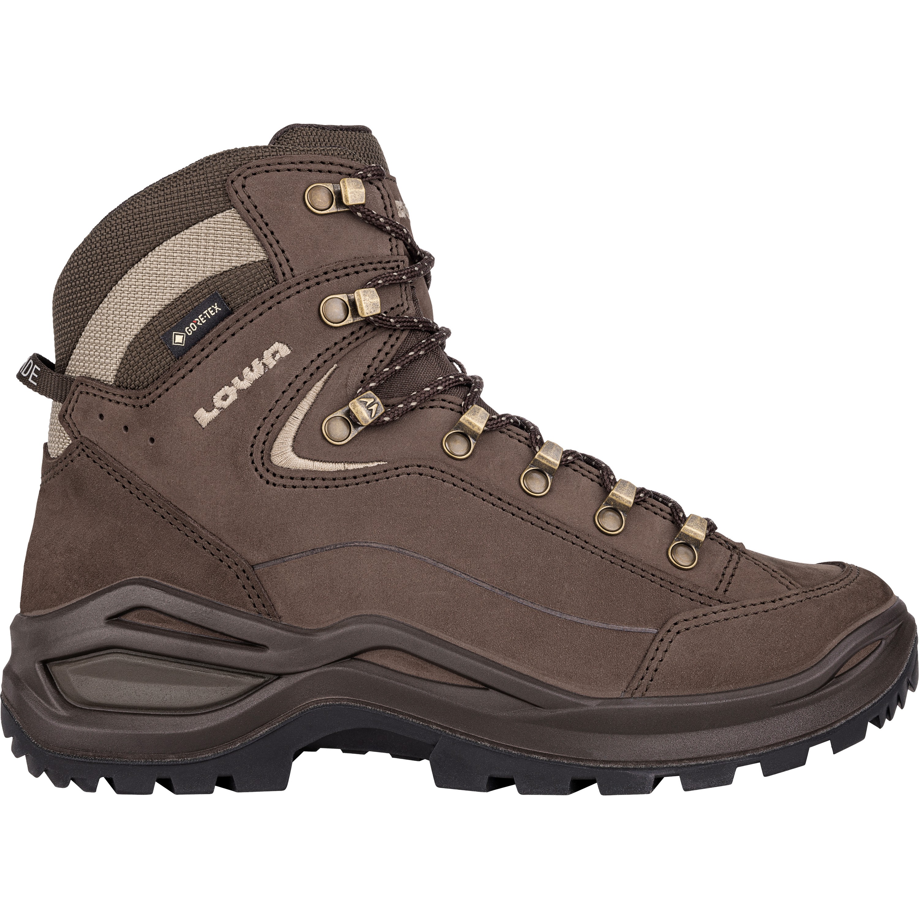 Lowa Renegade Evo GTX Mid wandelschoenen dames espresso anthracite